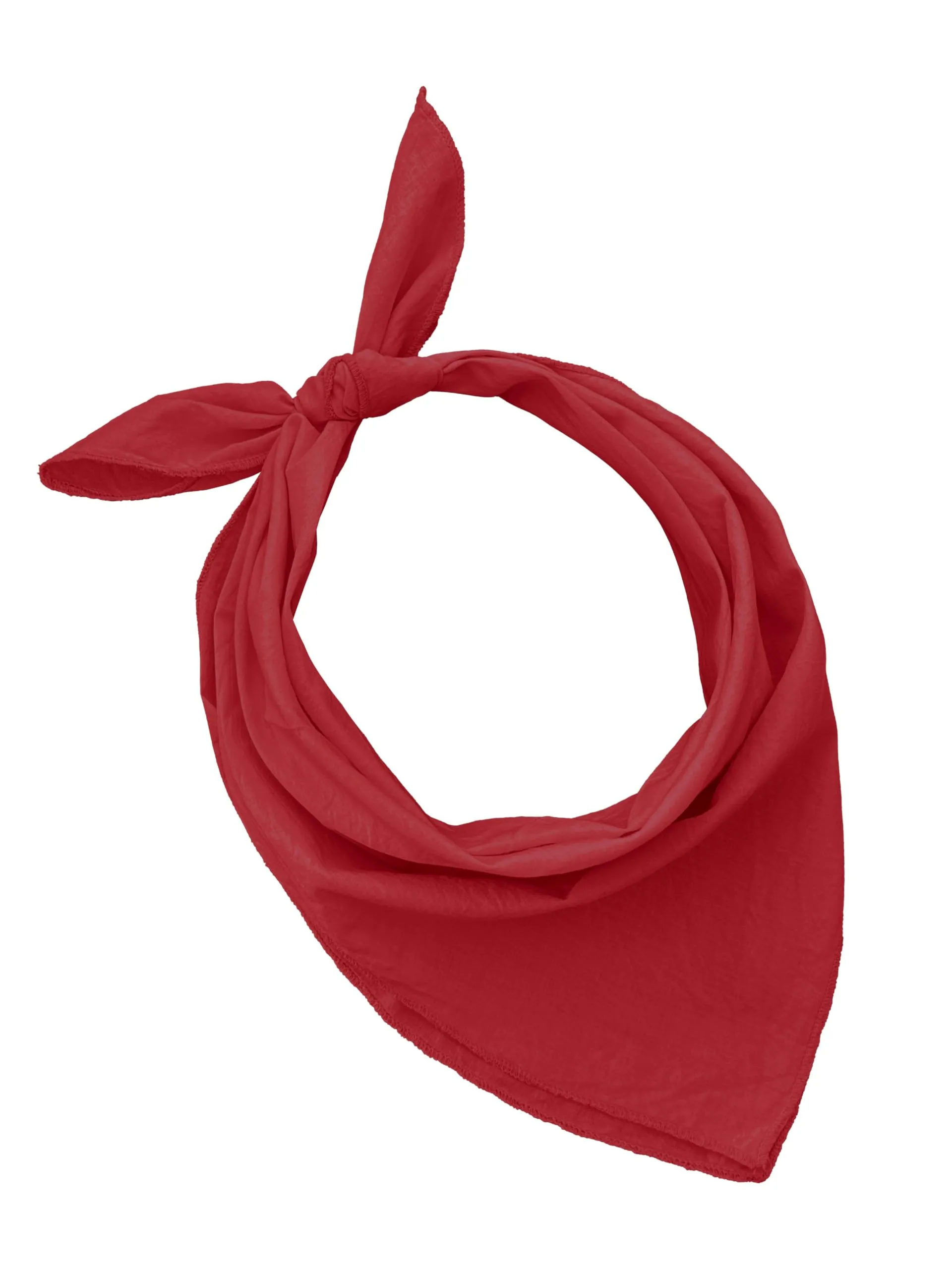 JOPHY & CO. Bandana 100% Cotone Tinta Unica Bordeaux COD. A644 (Set 1 pz) - immagine 1