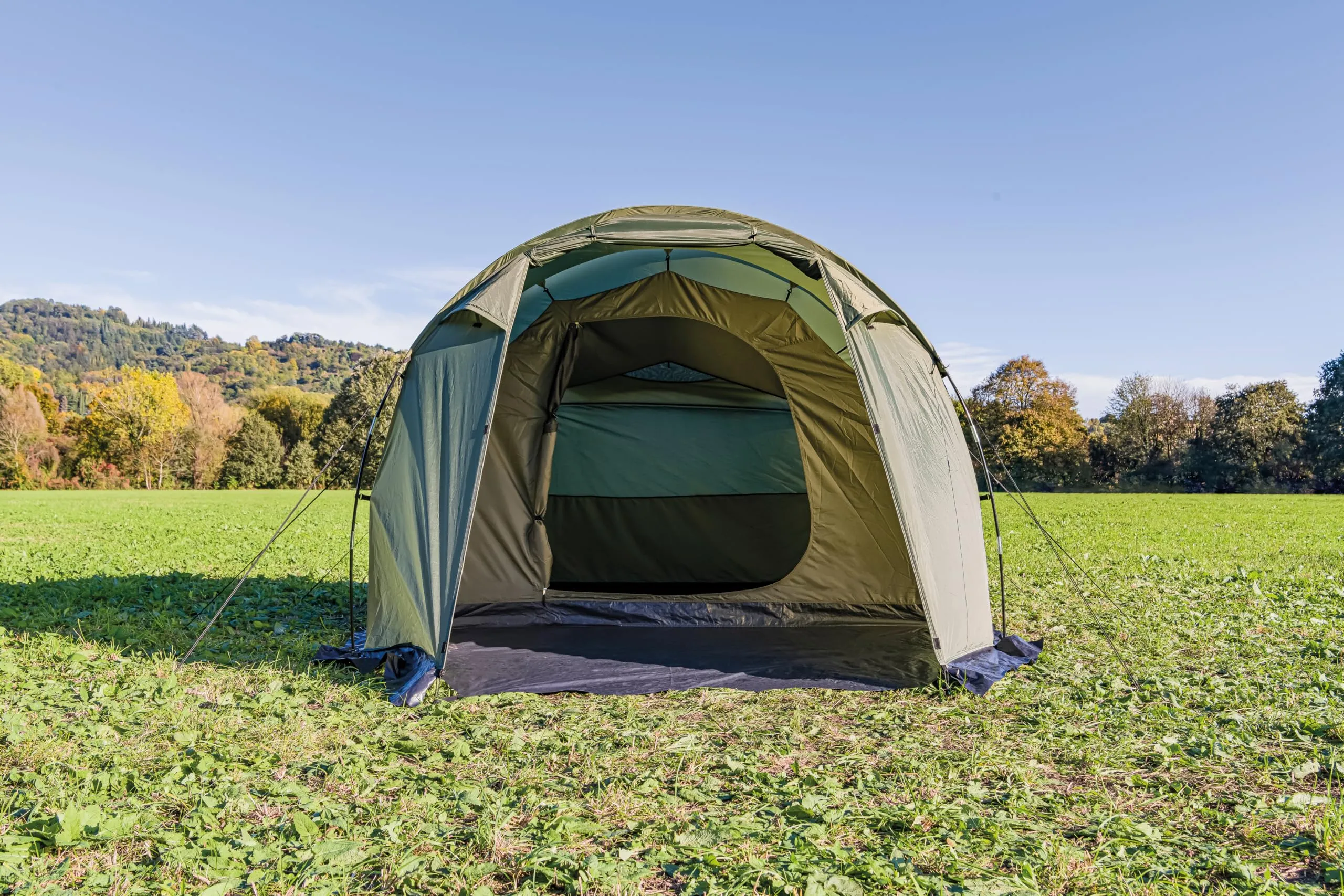 BravEarth Jaguar Tenda da Campeggio 4 Persone, Verde - immagine 2