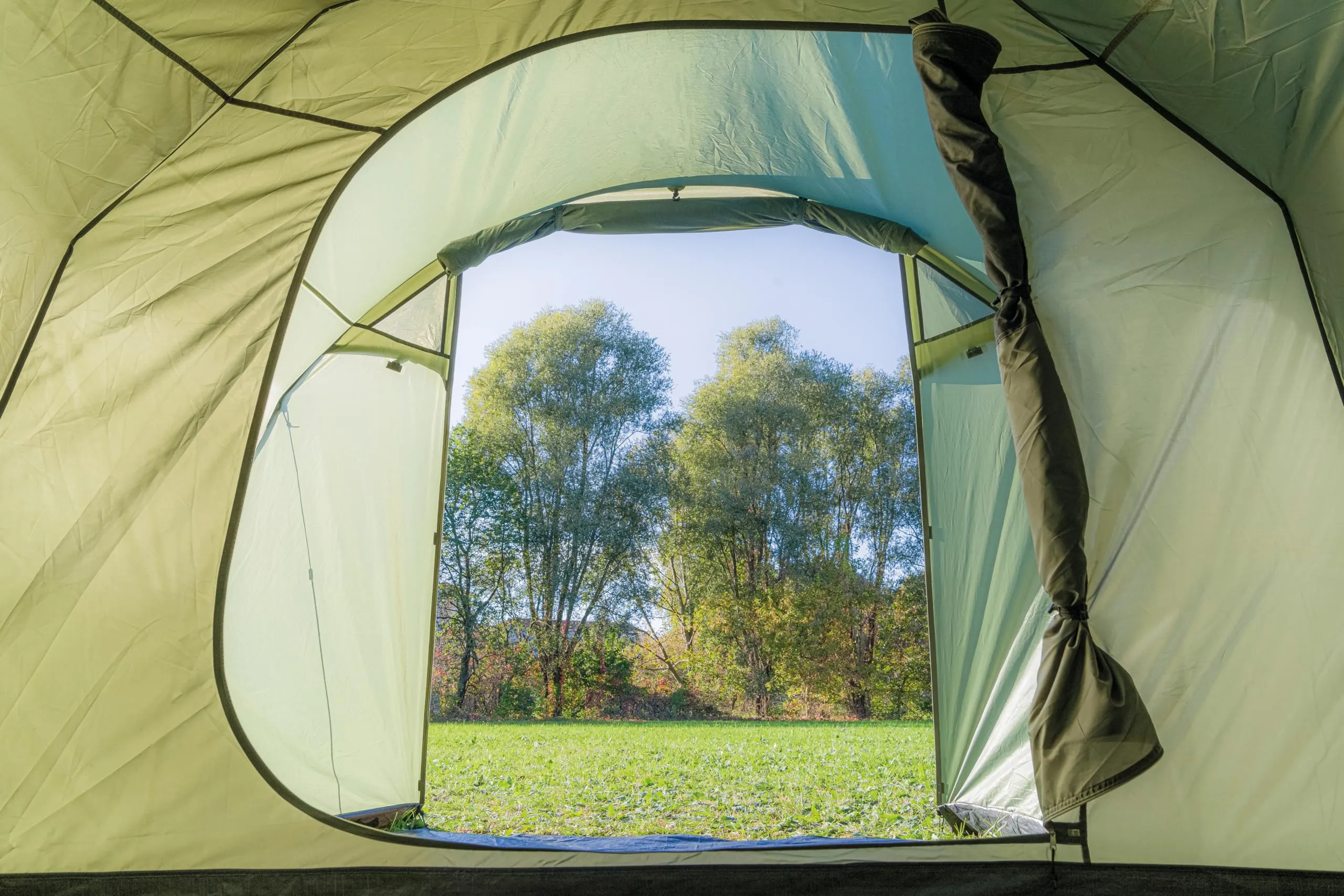 BravEarth Jaguar Tenda da Campeggio 4 Persone, Verde - immagine 4