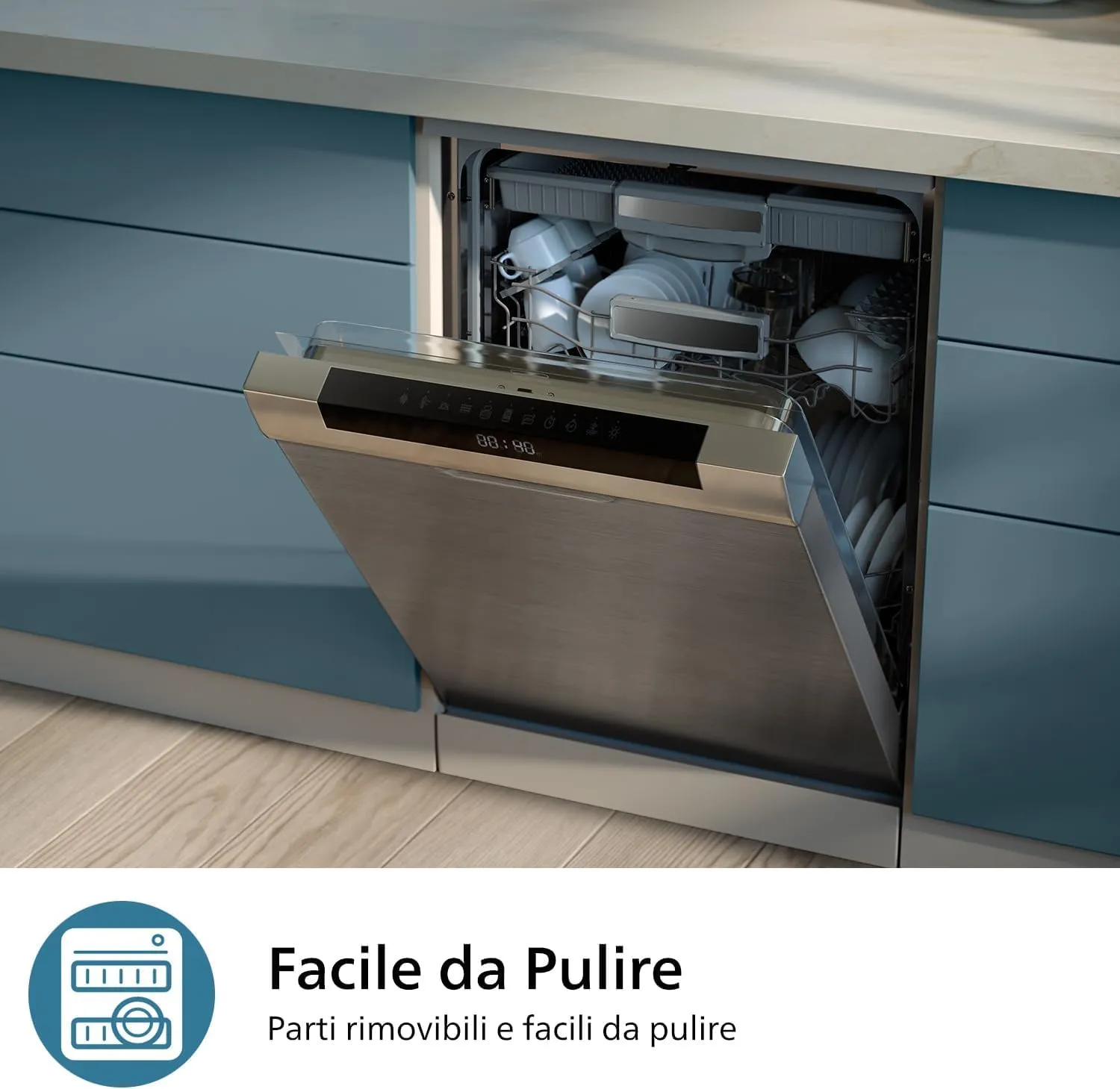 Philips Frullatore Elettrico Serie 5000 ProBlend Plus 800W 0,7L Nero HR2764/00 - immagine 7