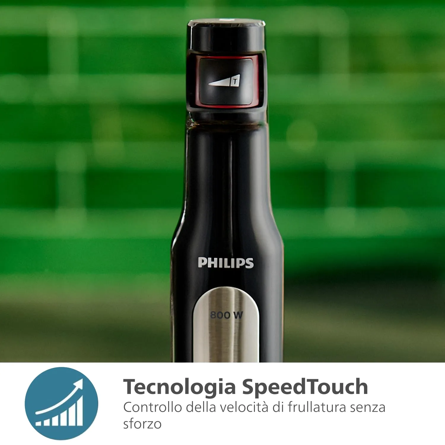 Philips Serie 5000 ProMix Frullatore ad immersione, 1200W, HR2681/00, Nero - immagine 4