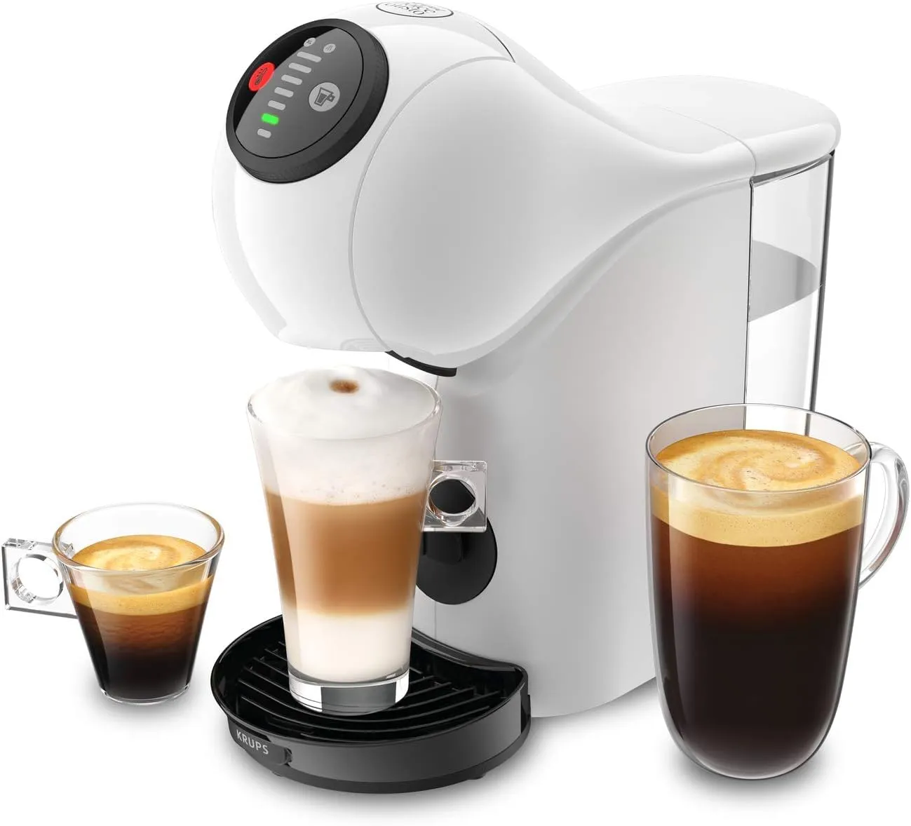 Krups Genio S Nescafé Dolce Gusto Macchina per Caffè Espresso Automatica, Bianco - immagine 1