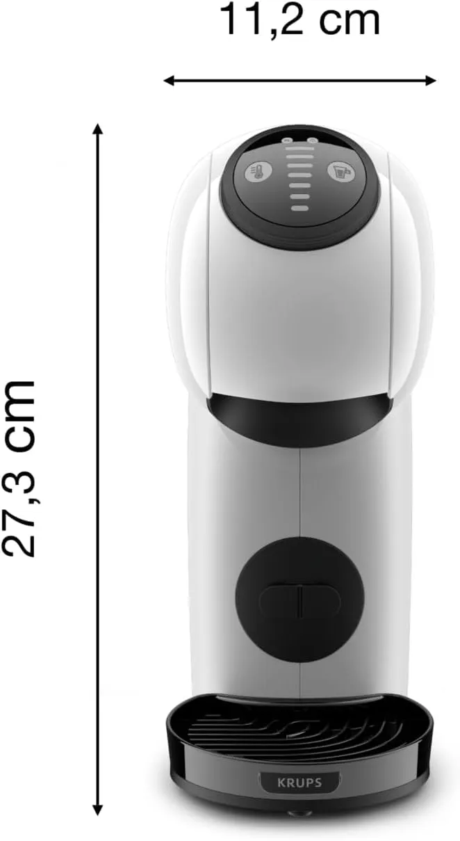 Krups Genio S Nescafé Dolce Gusto Macchina per Caffè Espresso Automatica, Bianco - immagine 4