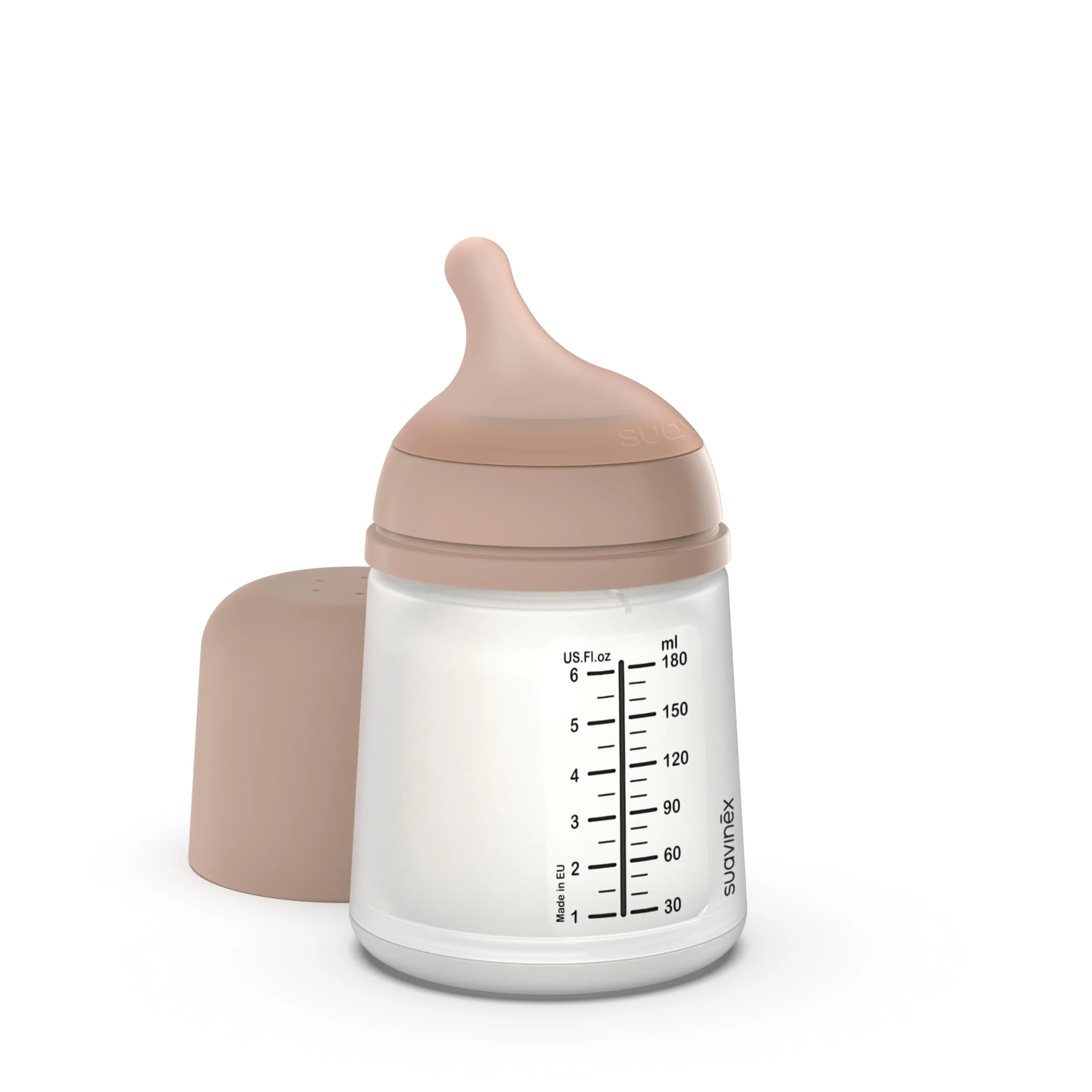 Suavinex Biberon Anti-Coliche Zero Zero, Silicone, 0+ Mesi, 180 ml (A) - immagine 4