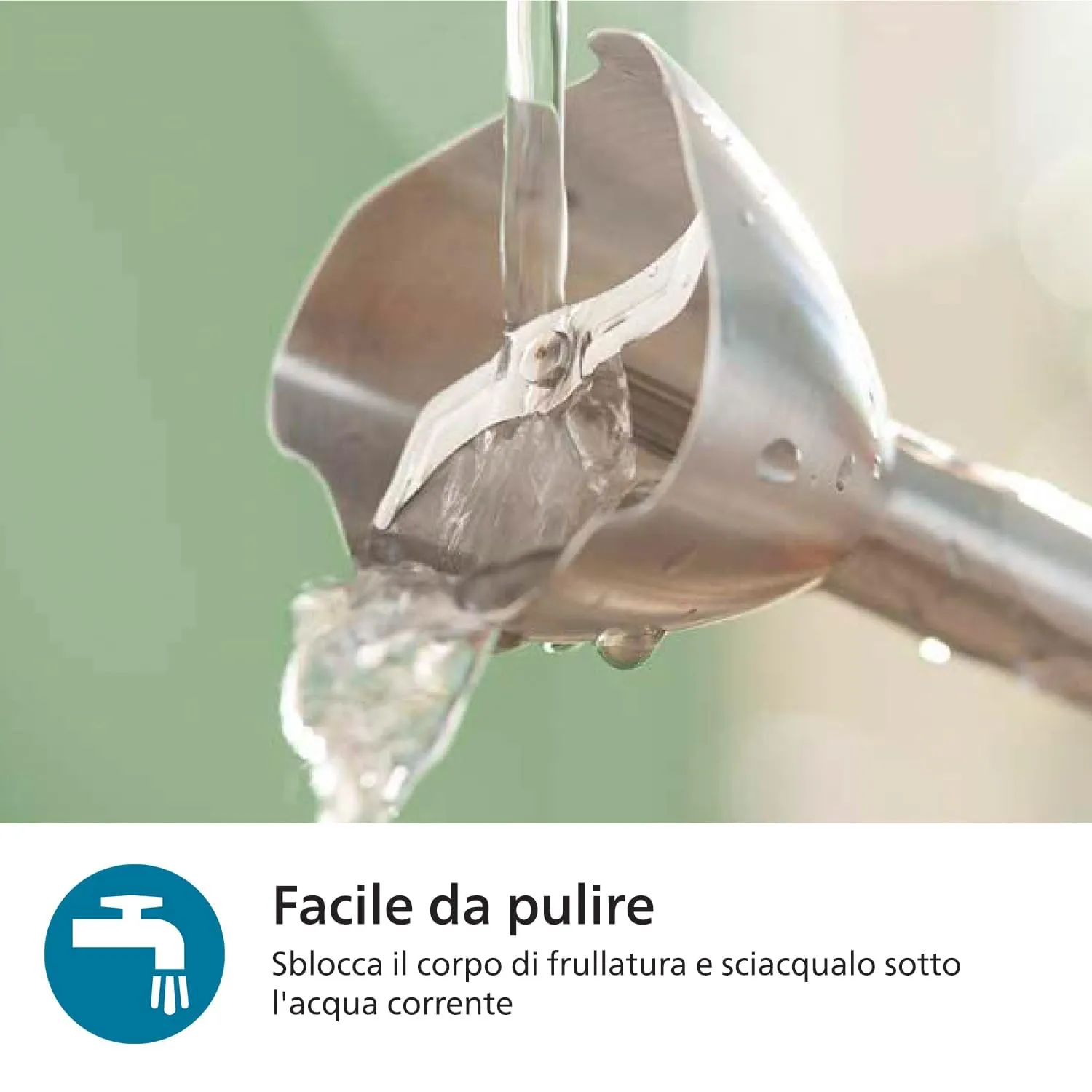 Philips Frullatore ad Immersione Serie 5000 ProMix 1200W HR2685/00, Nero - immagine 7