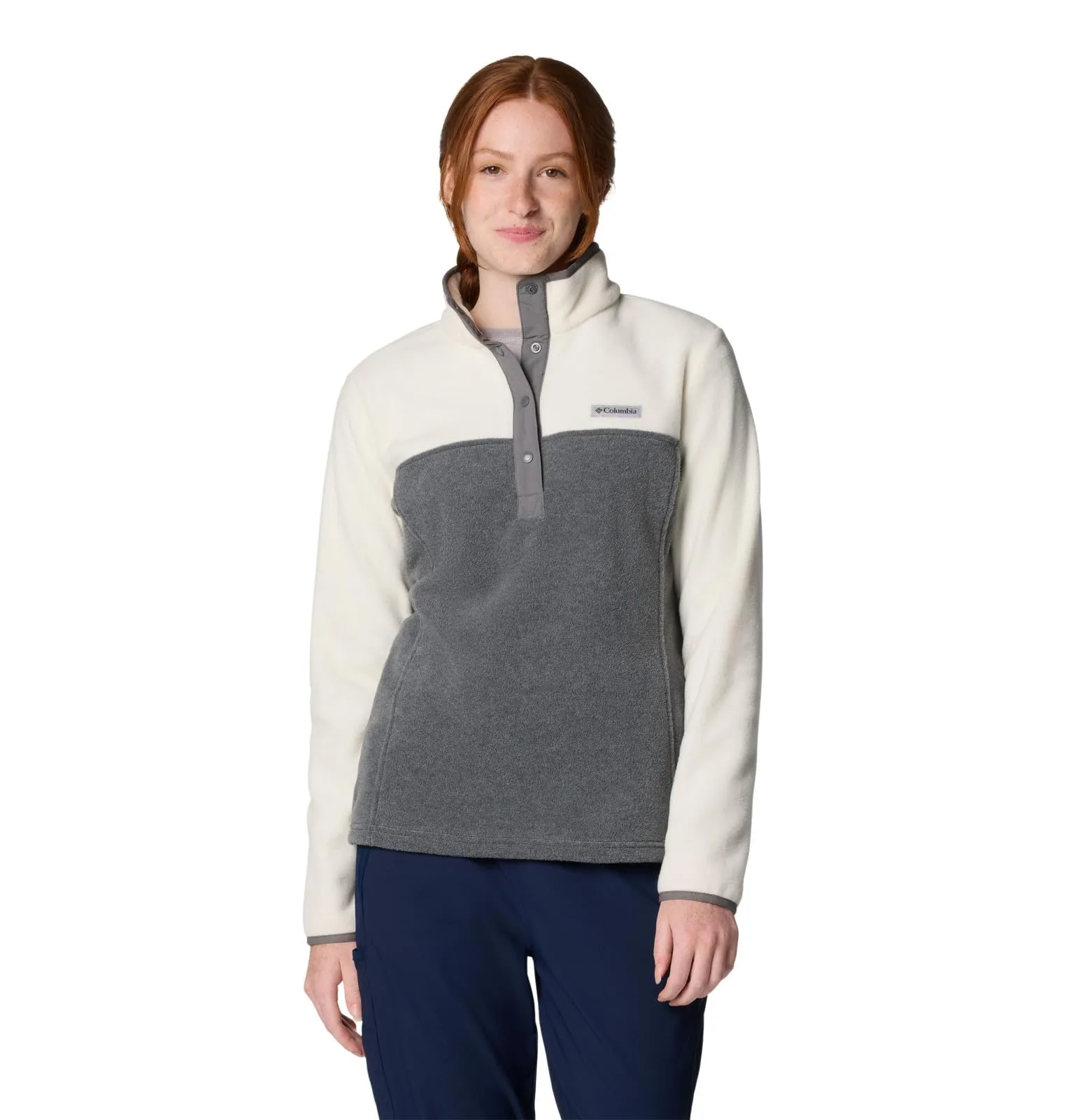 Columbia Benton Springs Gilet da Donna, Grigio Città Erica/Gesso, 2X - immagine 1