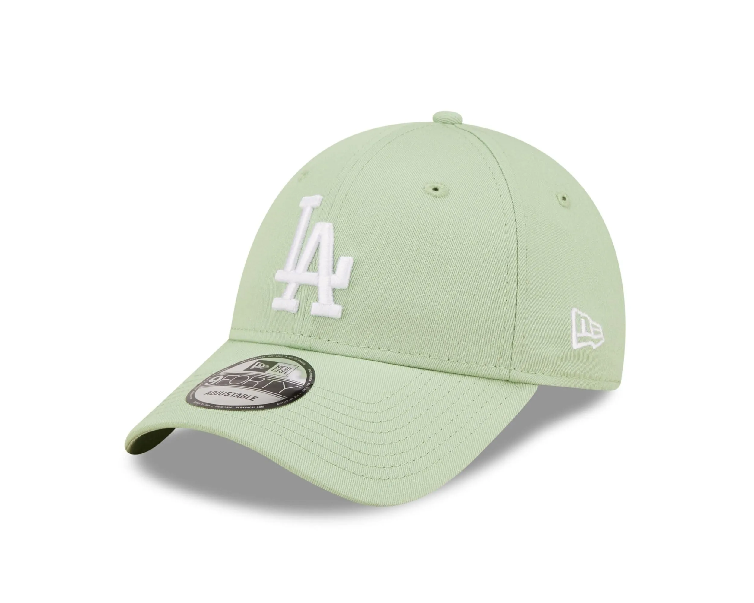 New Era Los Angeles Dodgers MLB 9Forty Cappellino da Baseball Regolabile Verde Bianco - immagine 1