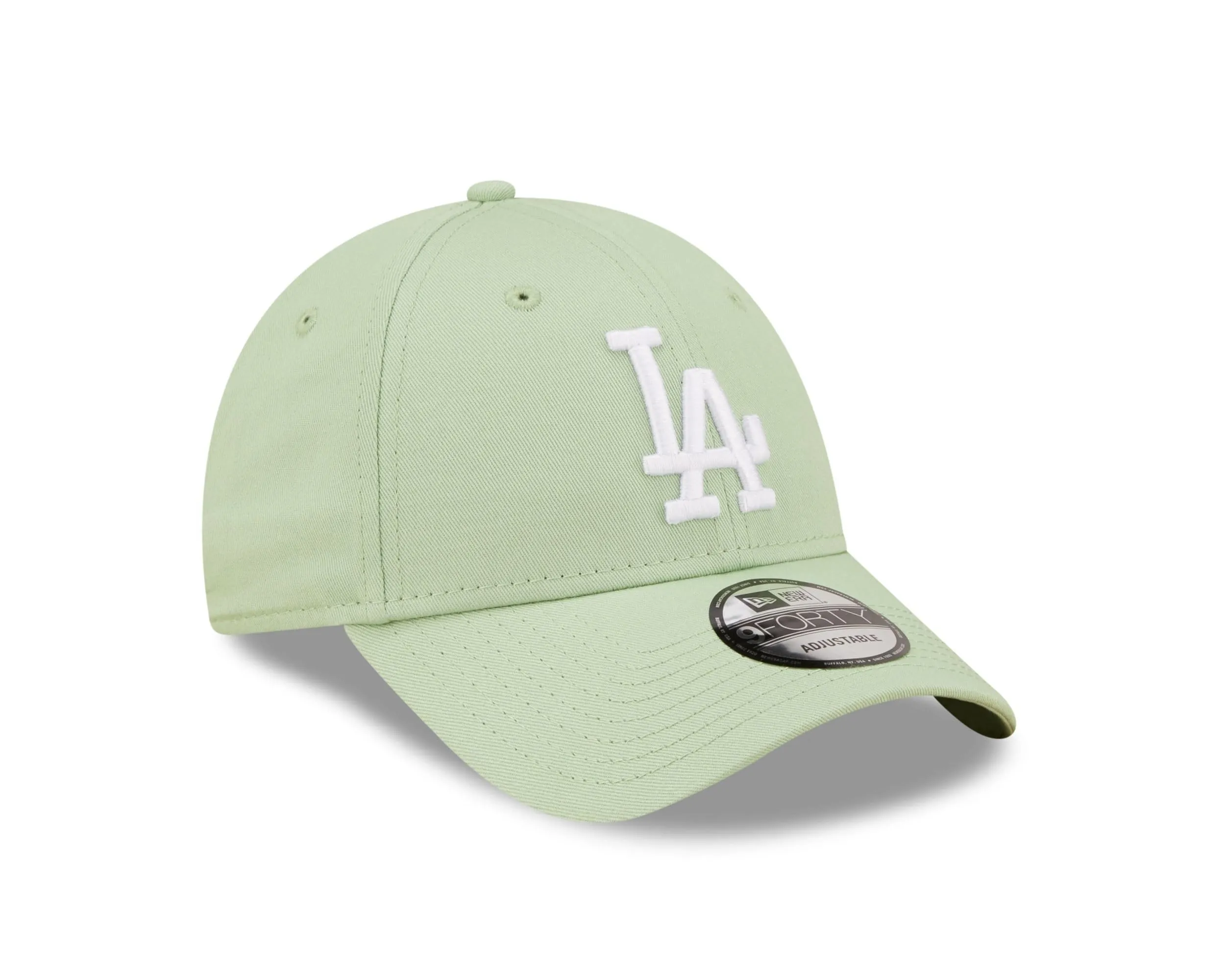 New Era Los Angeles Dodgers MLB 9Forty Cappellino da Baseball Regolabile Verde Bianco - immagine 3