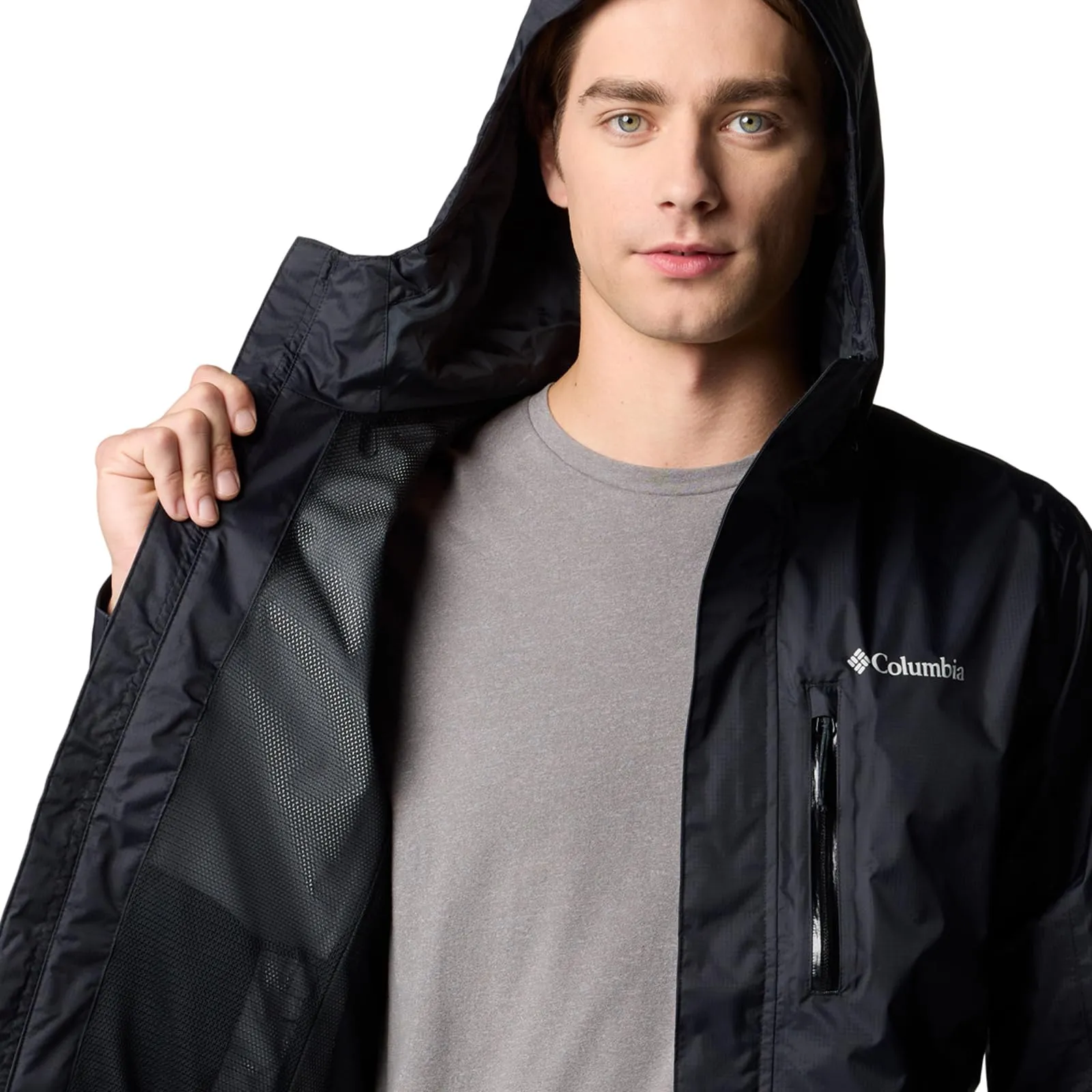 Columbia Pouring Adventure 3 Jacket, Nero, S - immagine 6