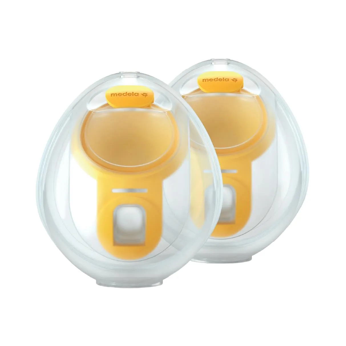 Medela Coppe Raccoglilatte Hands-Free per Freestyle Flex e Swing Maxi, Set da 2, Bianco - immagine 1