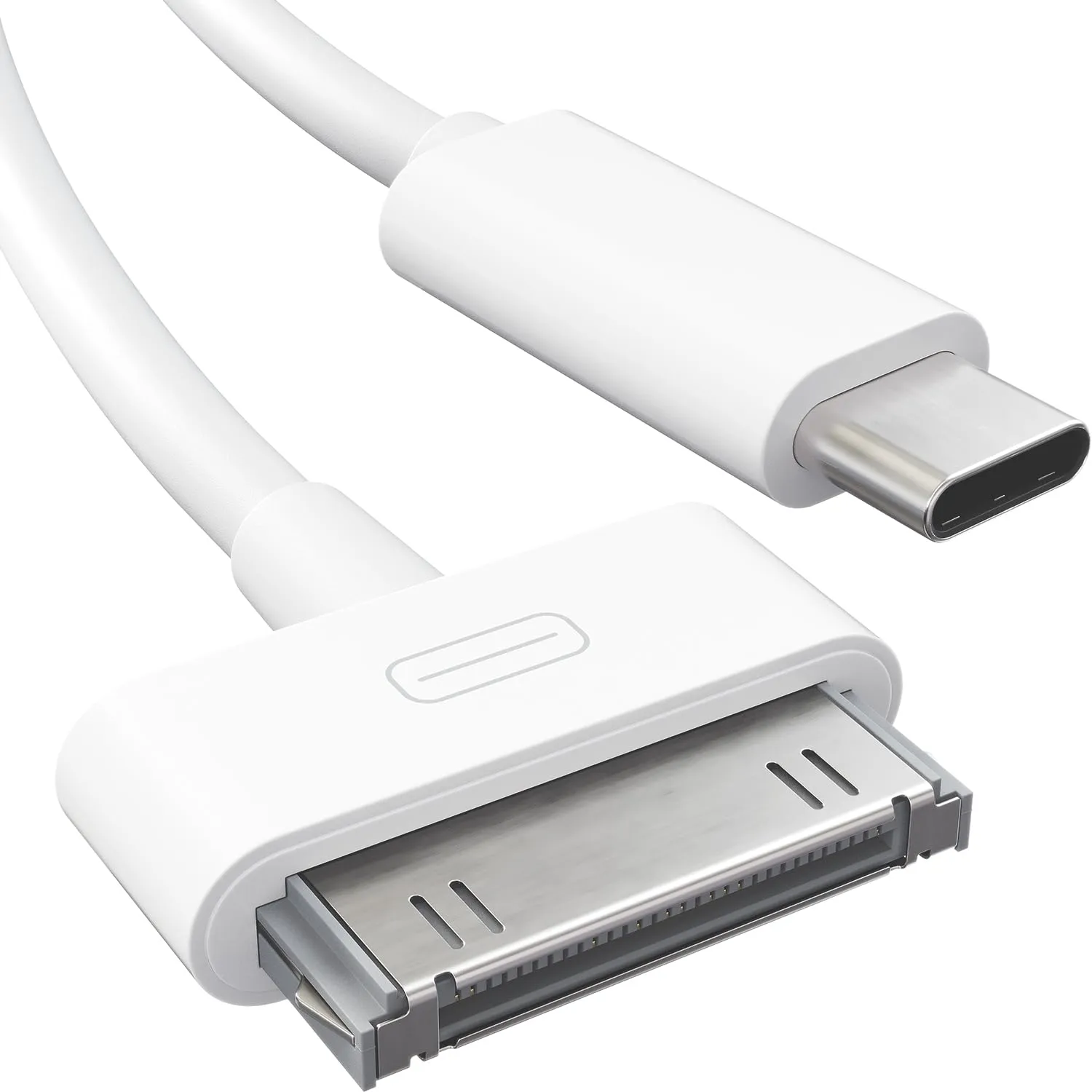KabelDirekt Adattatore Cavo da 30 pin a USB-C per iPhone, iPad e iPod, 2m - immagine 1