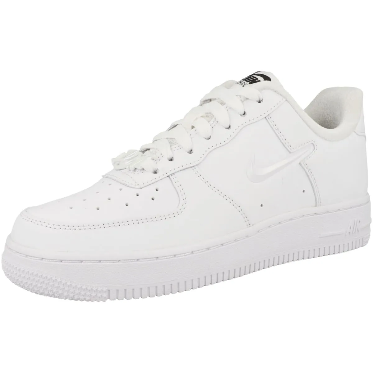 Nike Air Force 1 Low '07 SE Just Do It Triple White Bianco - immagine 4