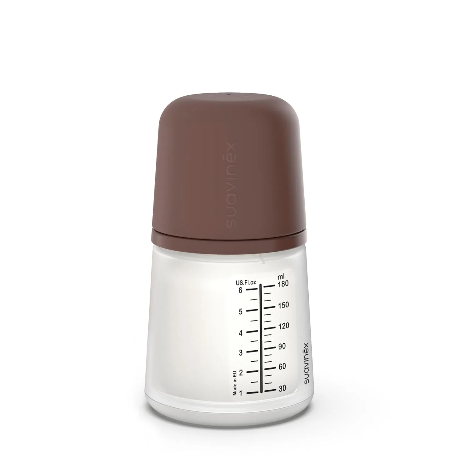 Suavinex Biberon Anti-Coliche Zero Zero, Tettarella a Flusso Adattabile (A), Silicone, 180 ml, Deep - immagine 8