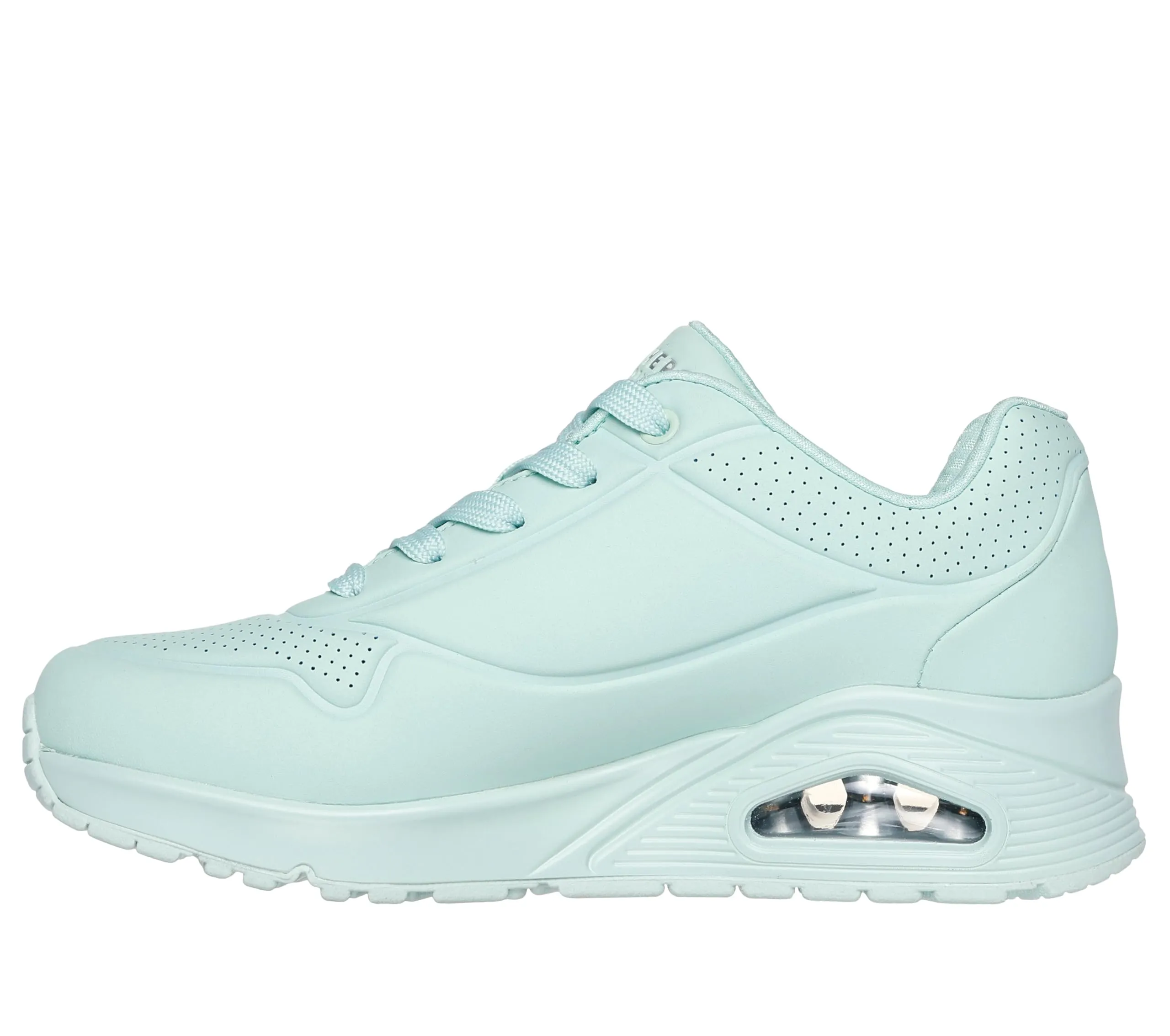 Skechers Uno Stand On Air Scarpe da Ginnastica Donna, Verde, 38 EU - immagine 1