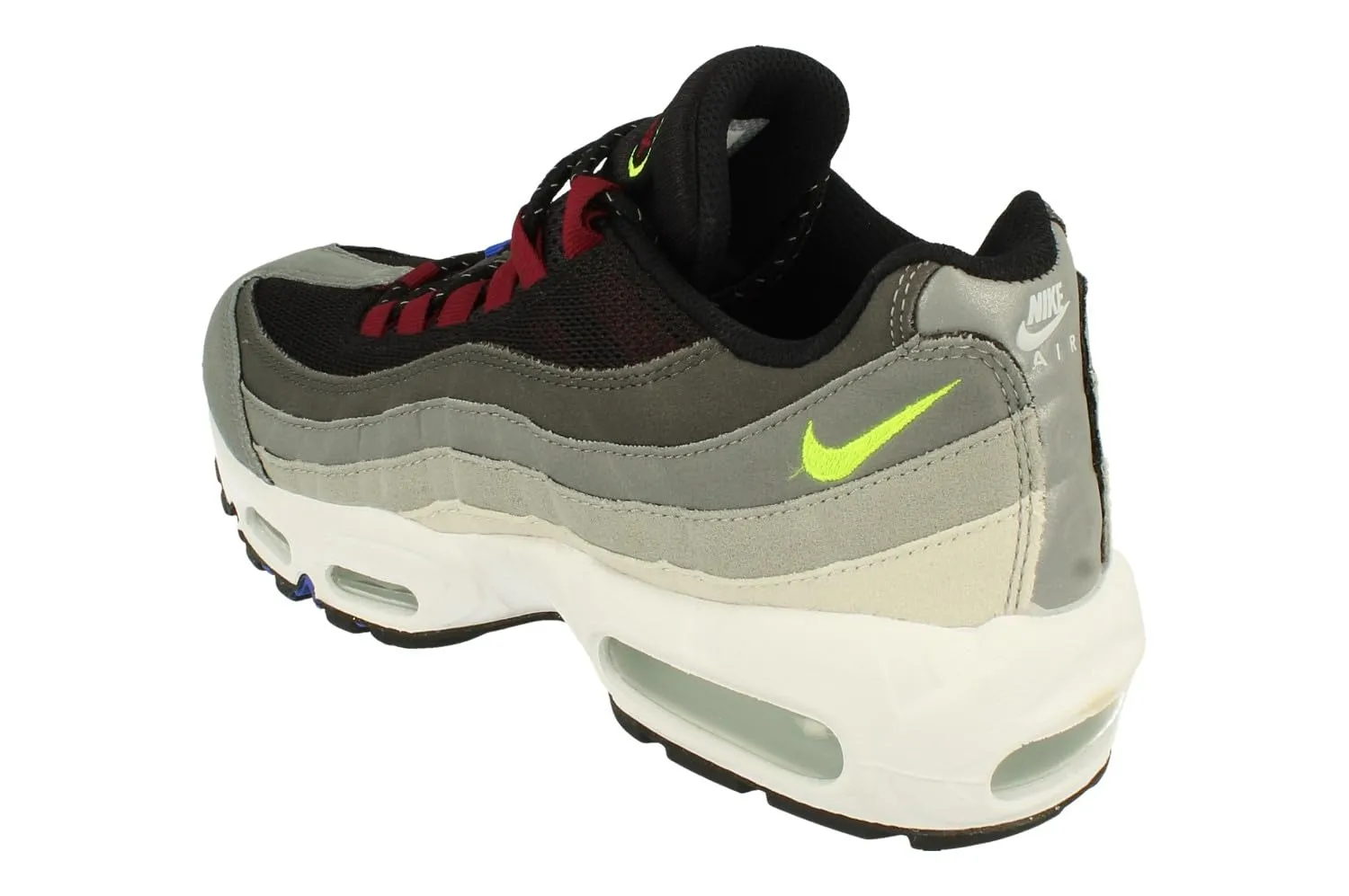 Nike Air Max 95 Next Nature FN7801-001 Black/Volt-Photon Dust-Lt Smoke Grey EU 40 - immagine 2