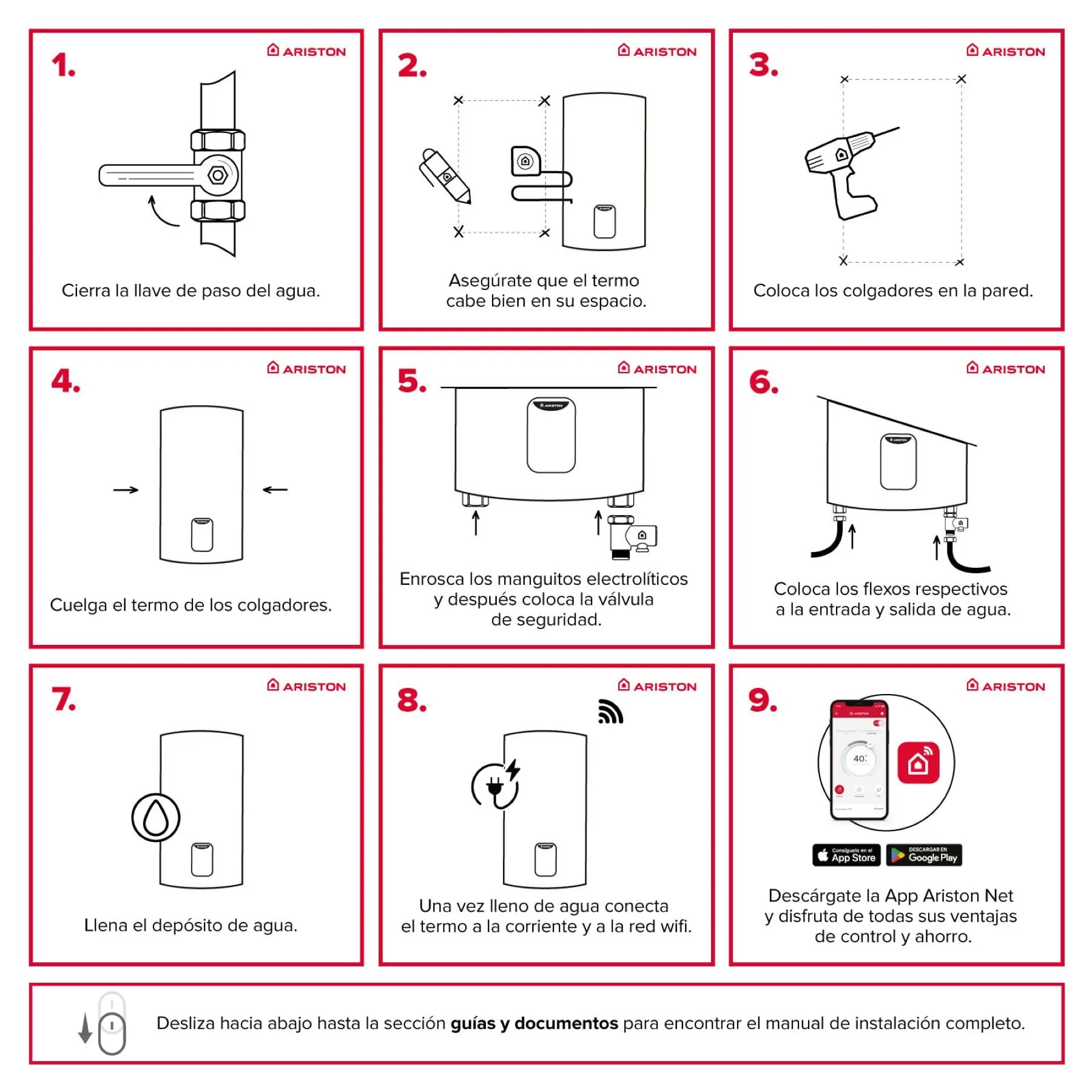 Ariston Lydos Wifi Scaldabagno Elettrico 80 Litri con EVO-ECO e Waterplus - immagine 5
