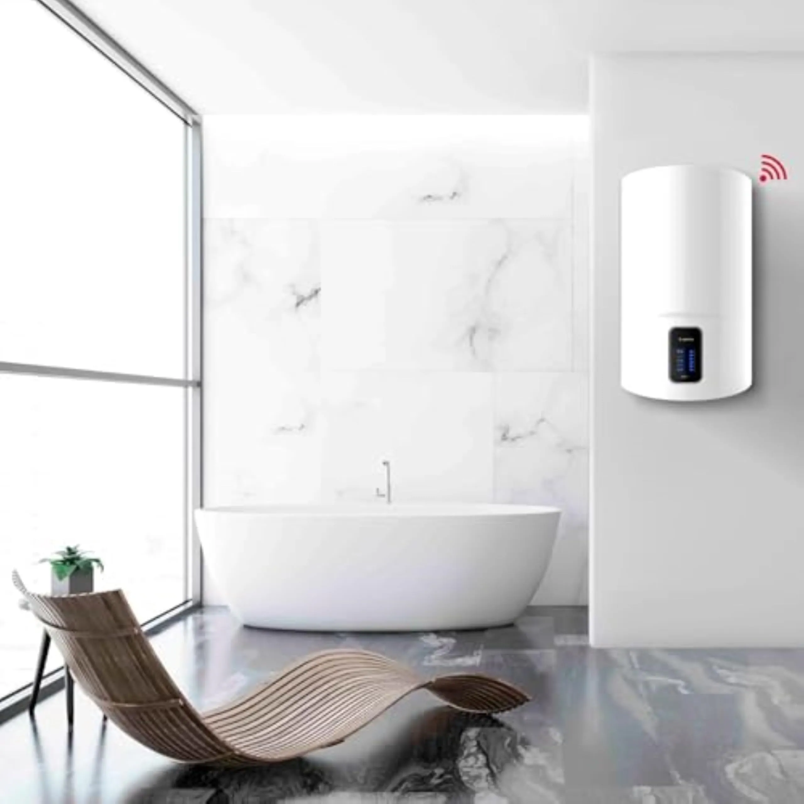 Ariston Lydos Wifi Scaldabagno Elettrico 100 Litri con EVO-ECO e Waterplus - immagine 4