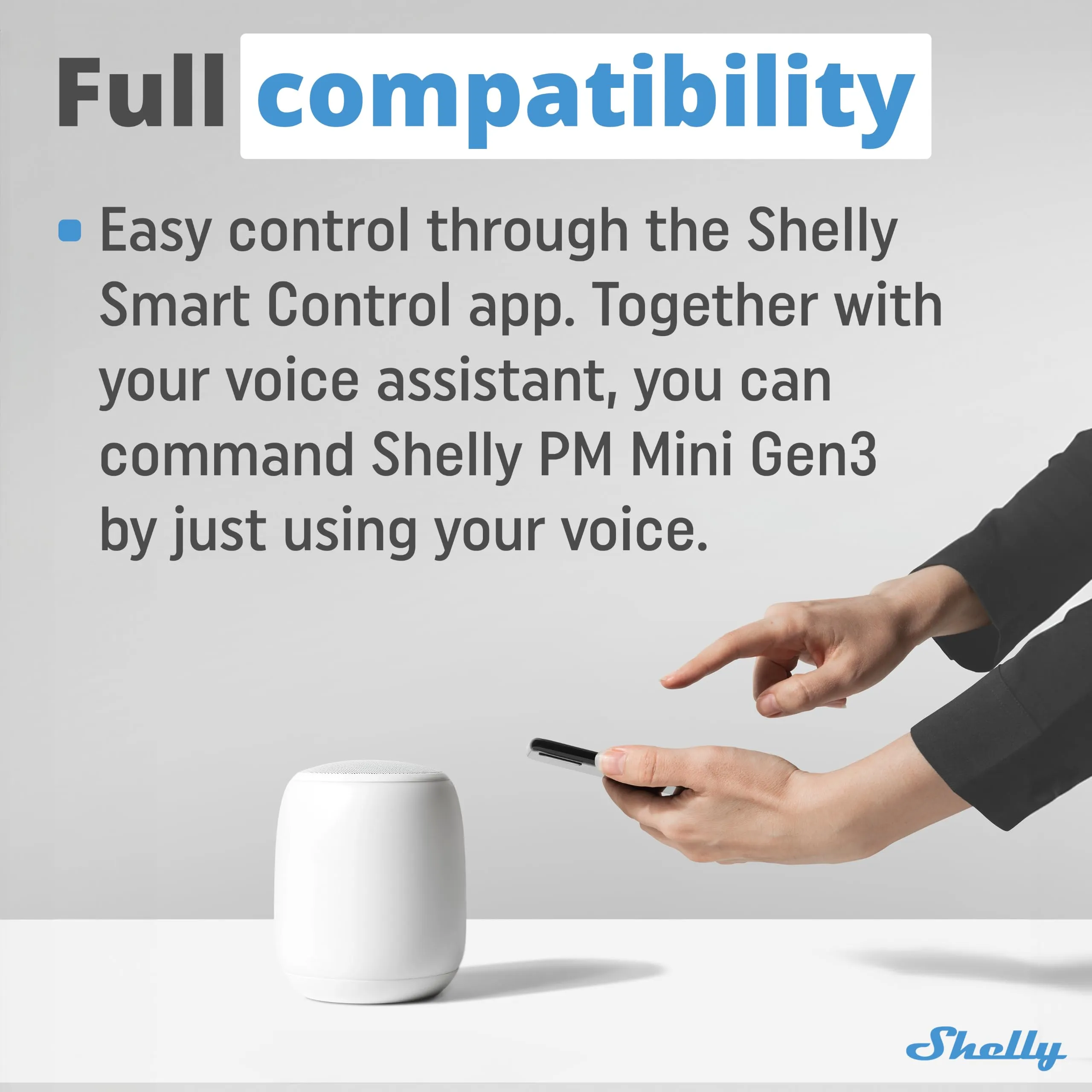 Shelly PM Mini Gen3 Misuratore di Potenza Intelligente WiFi 1 Canale 16A - immagine 8