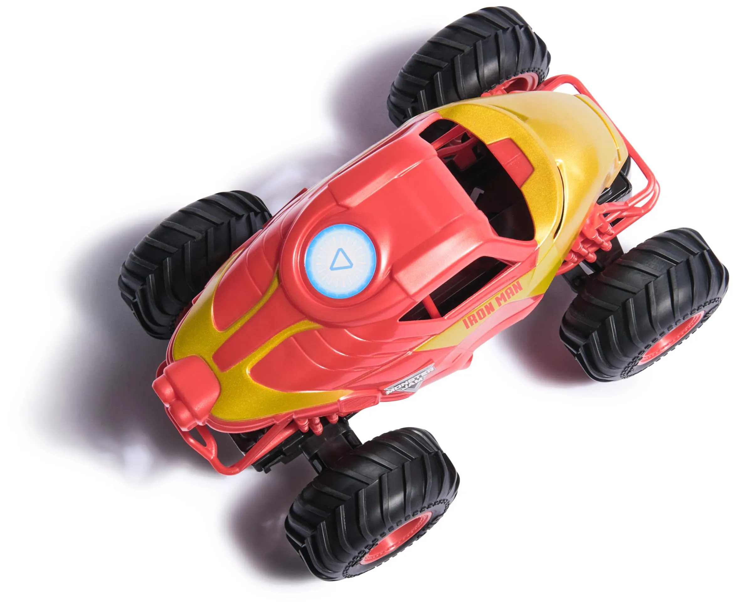 Monster Jam Marvel Iron Man RC Vehicle, Scala 1:24 - immagine 7