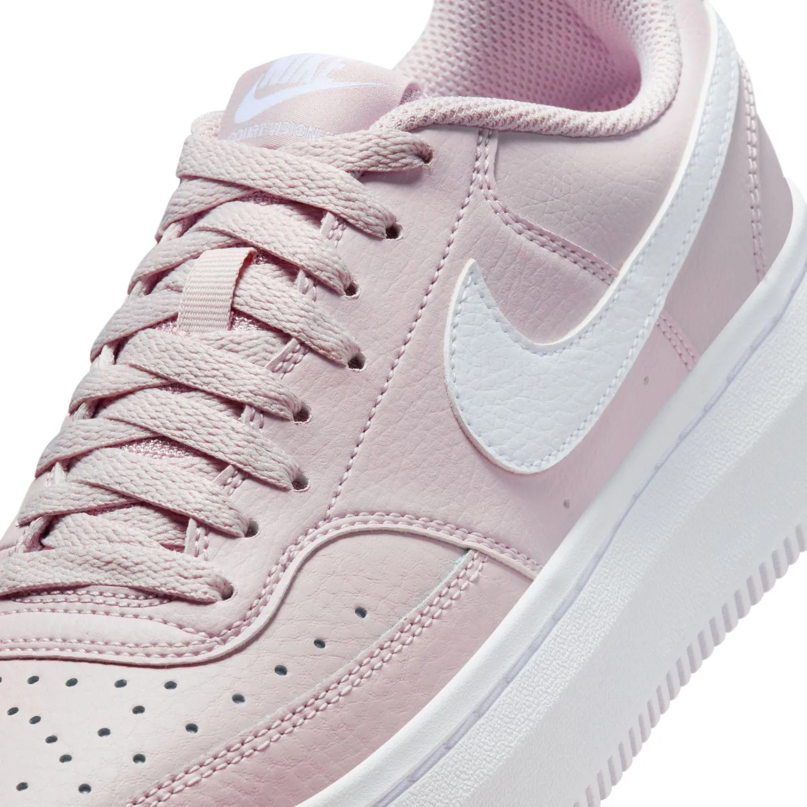 Nike Court Vision Alta Donna DM0113-005 Platinum Violet/White EU 38.5 - immagine 4