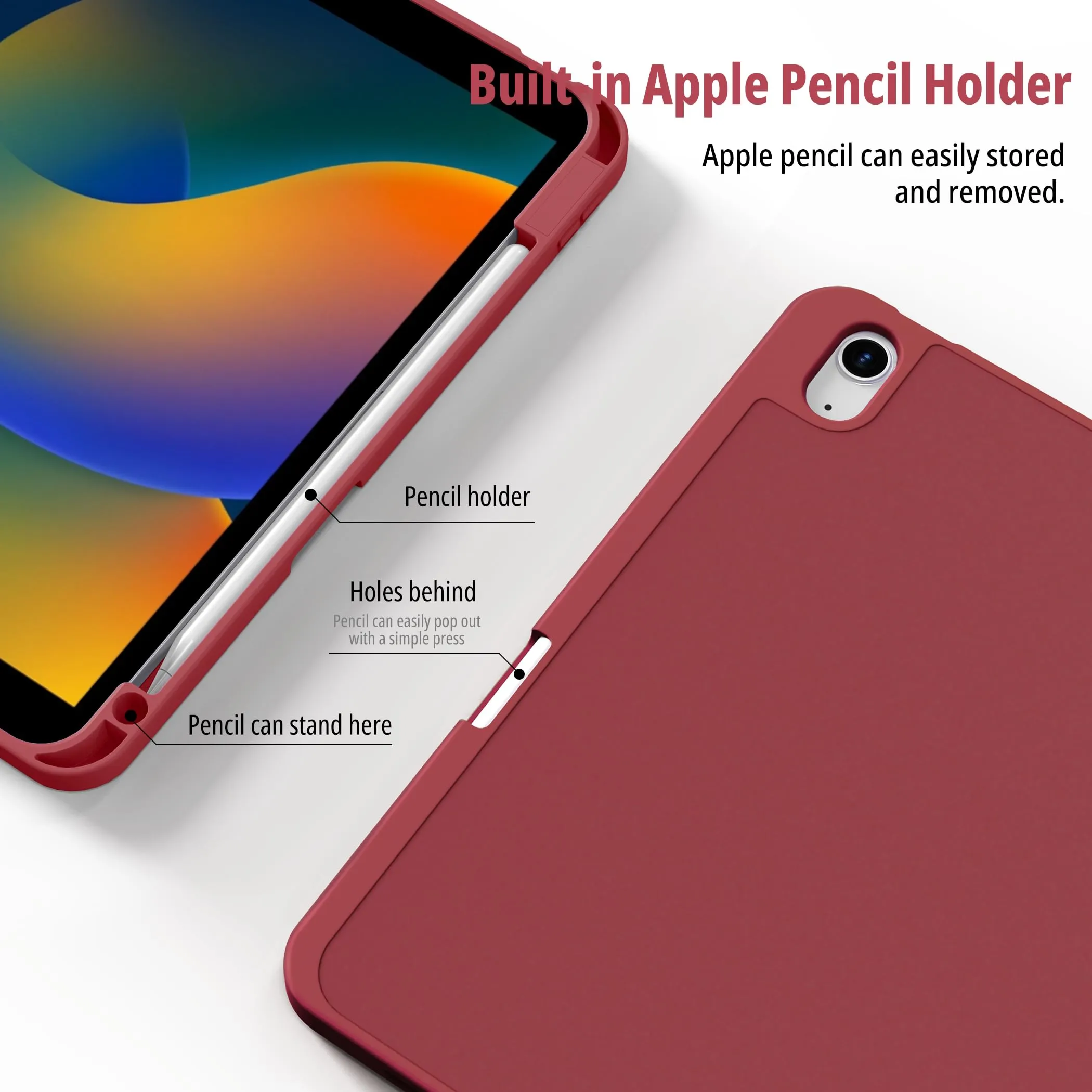 CACOE Cover per iPad 11 Generazione (A16) / iPad 10 Generazione 10.9" (A2757/A2777) - immagine 4