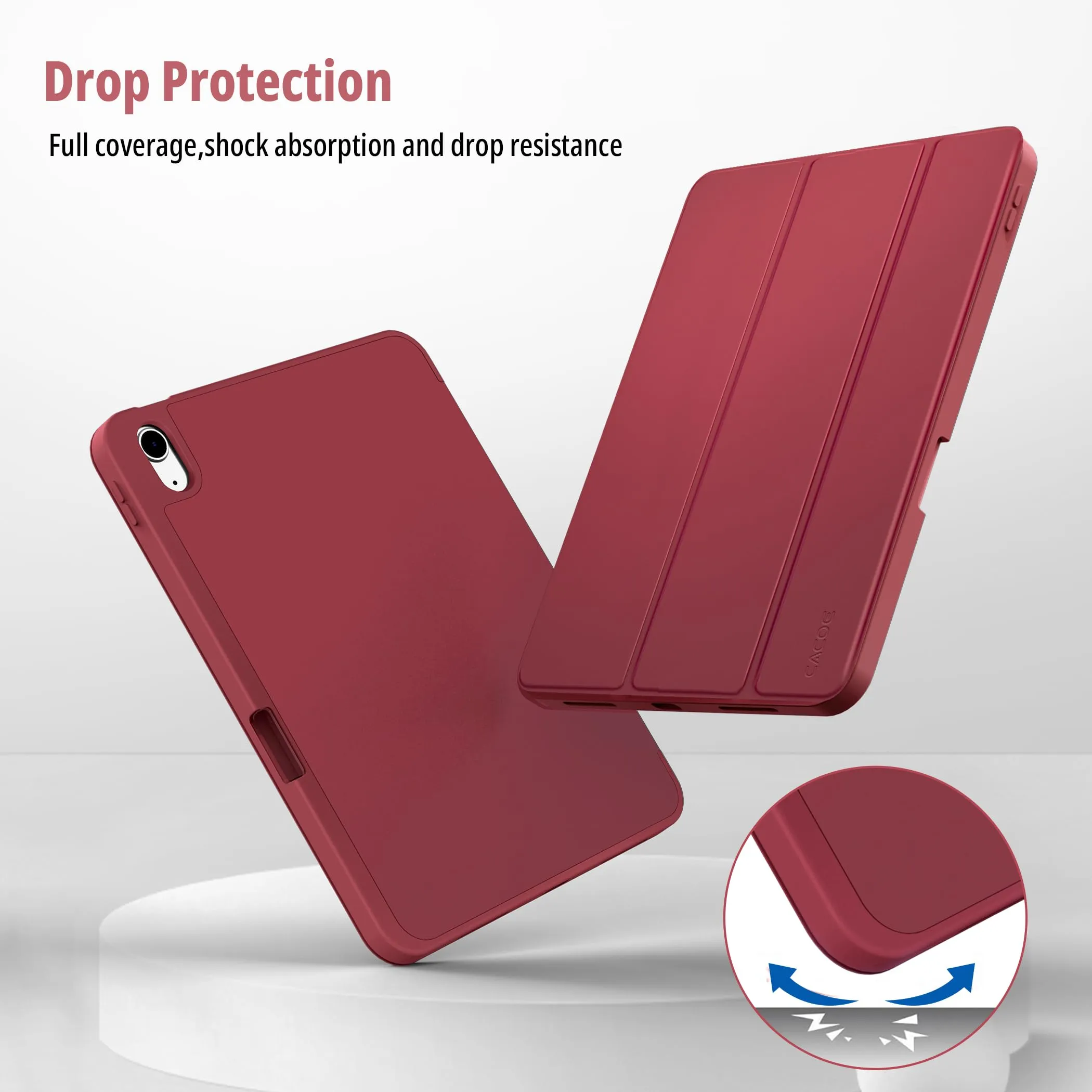 CACOE Cover per iPad 11 Generazione (A16) / iPad 10 Generazione 10.9" (A2757/A2777) - immagine 5