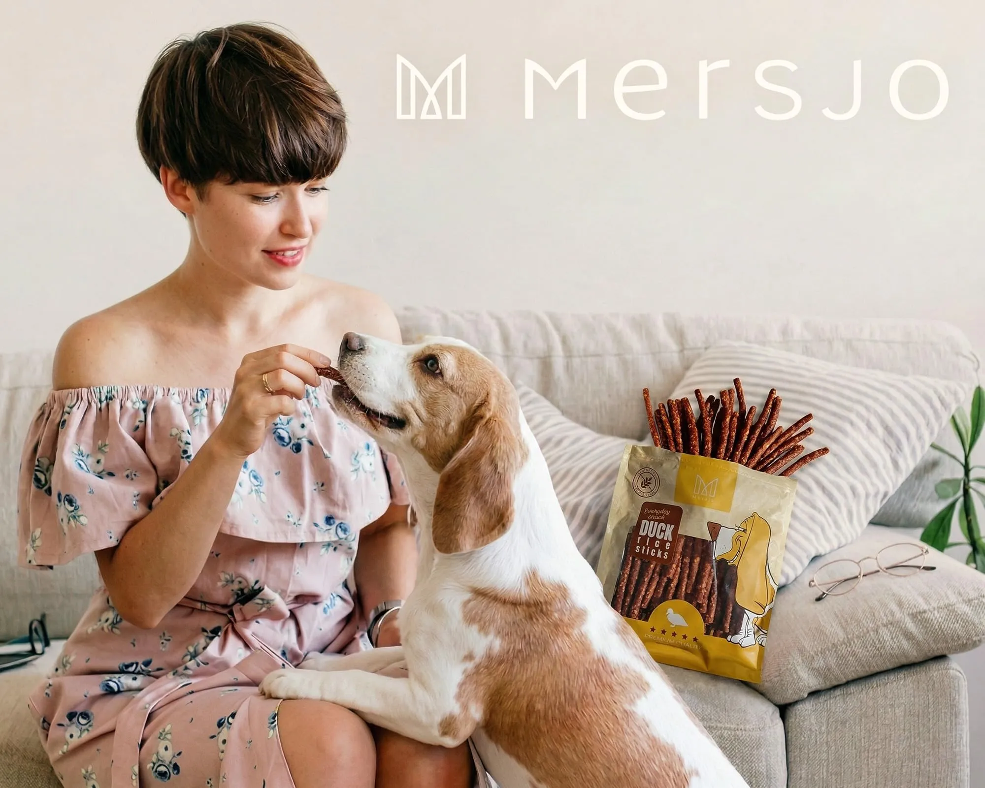 MERSJO Dolcetti per cani, Caban di Anatra, 83% Carne, Senza Cereali e Zucchero, 500 g (Confezione da 2) - immagine 7