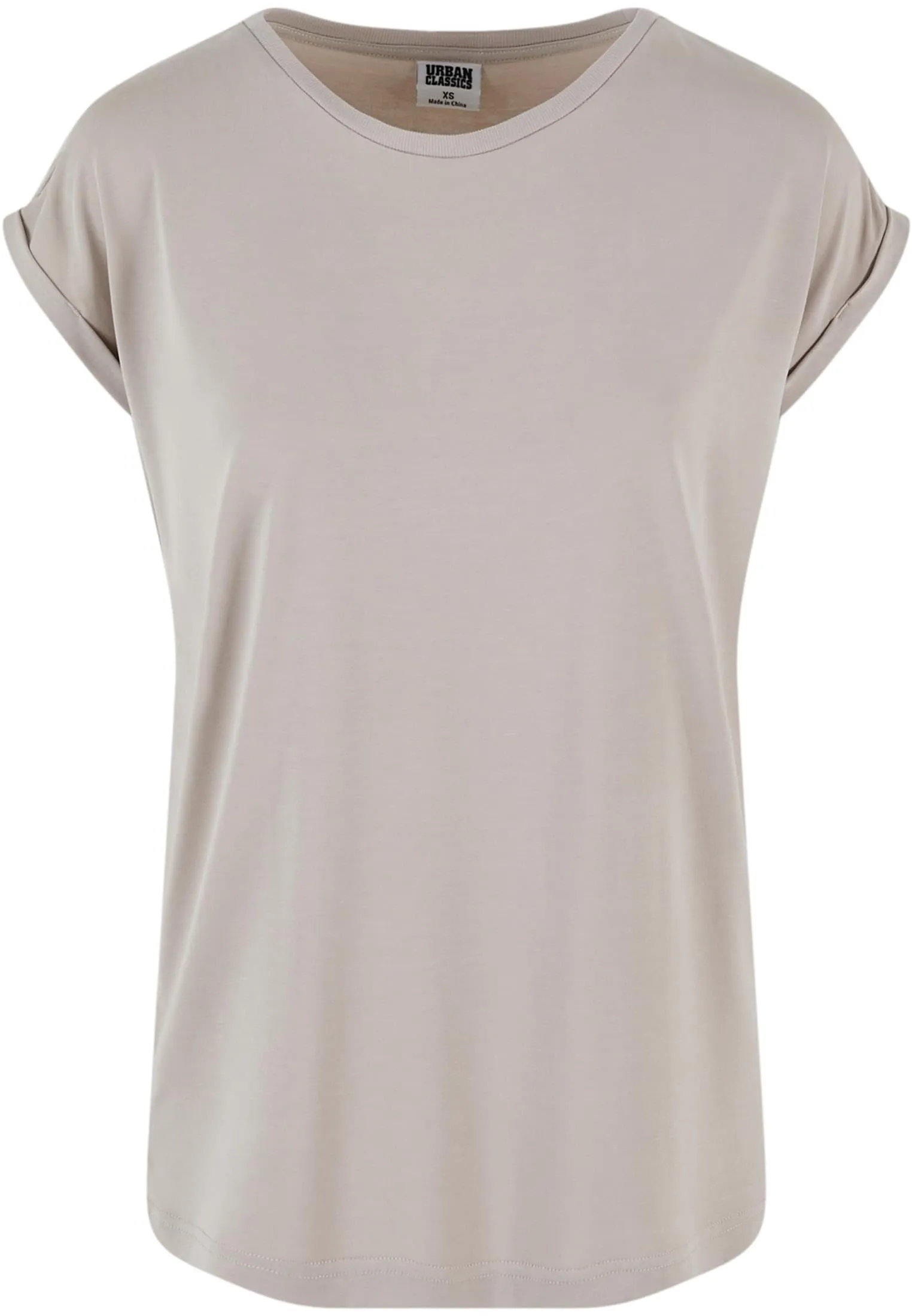 Urban Classics Ladies Modal Extended Shoulder Tee - Cloud, S - immagine 6