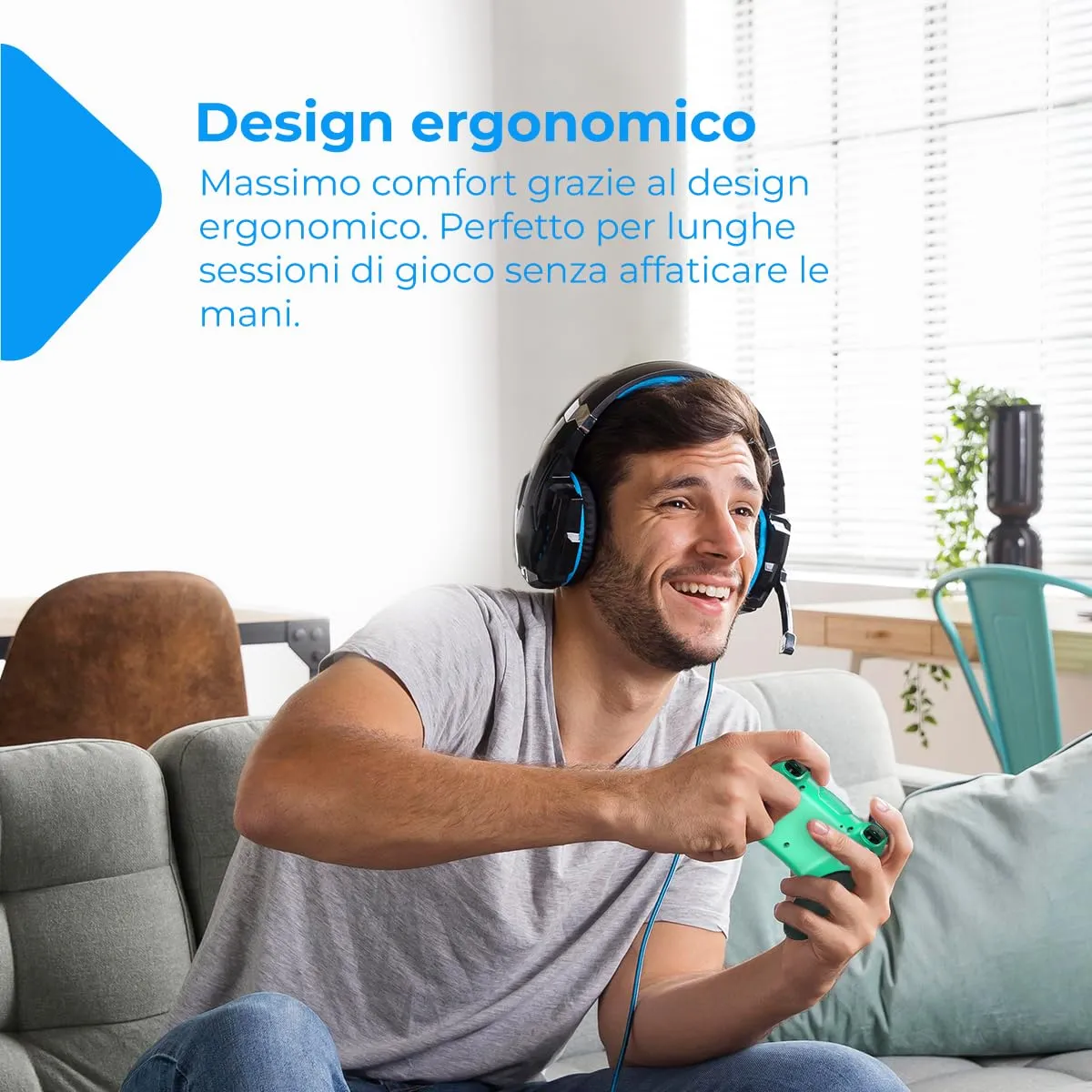 NK Telecomando Switch Wireless per Switch, Switch Lite, OLED e PC - Blu - immagine 5