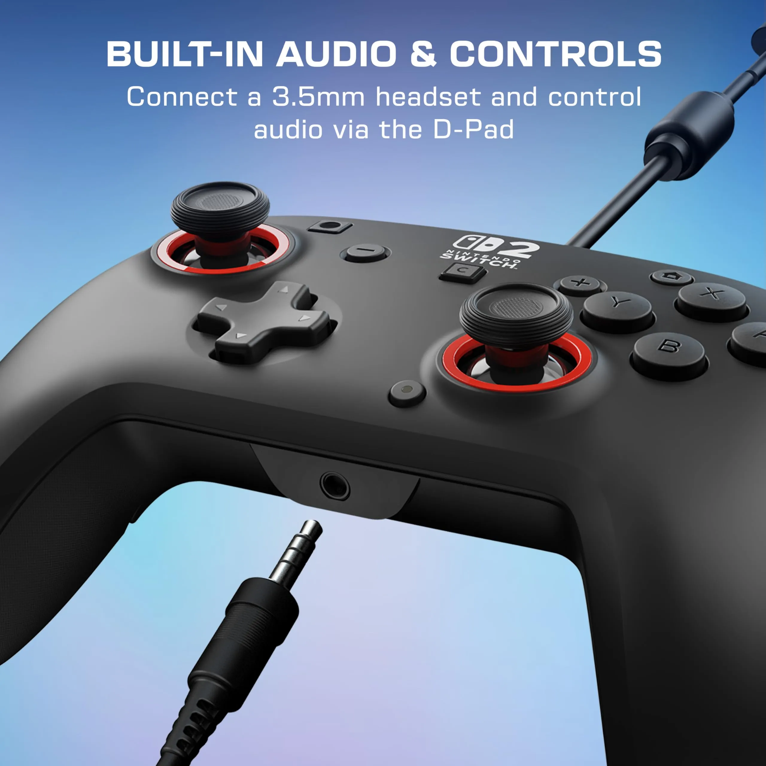 Turtle Beach Rematch Controller Cablato per Nintendo Switch, Nero - immagine 6