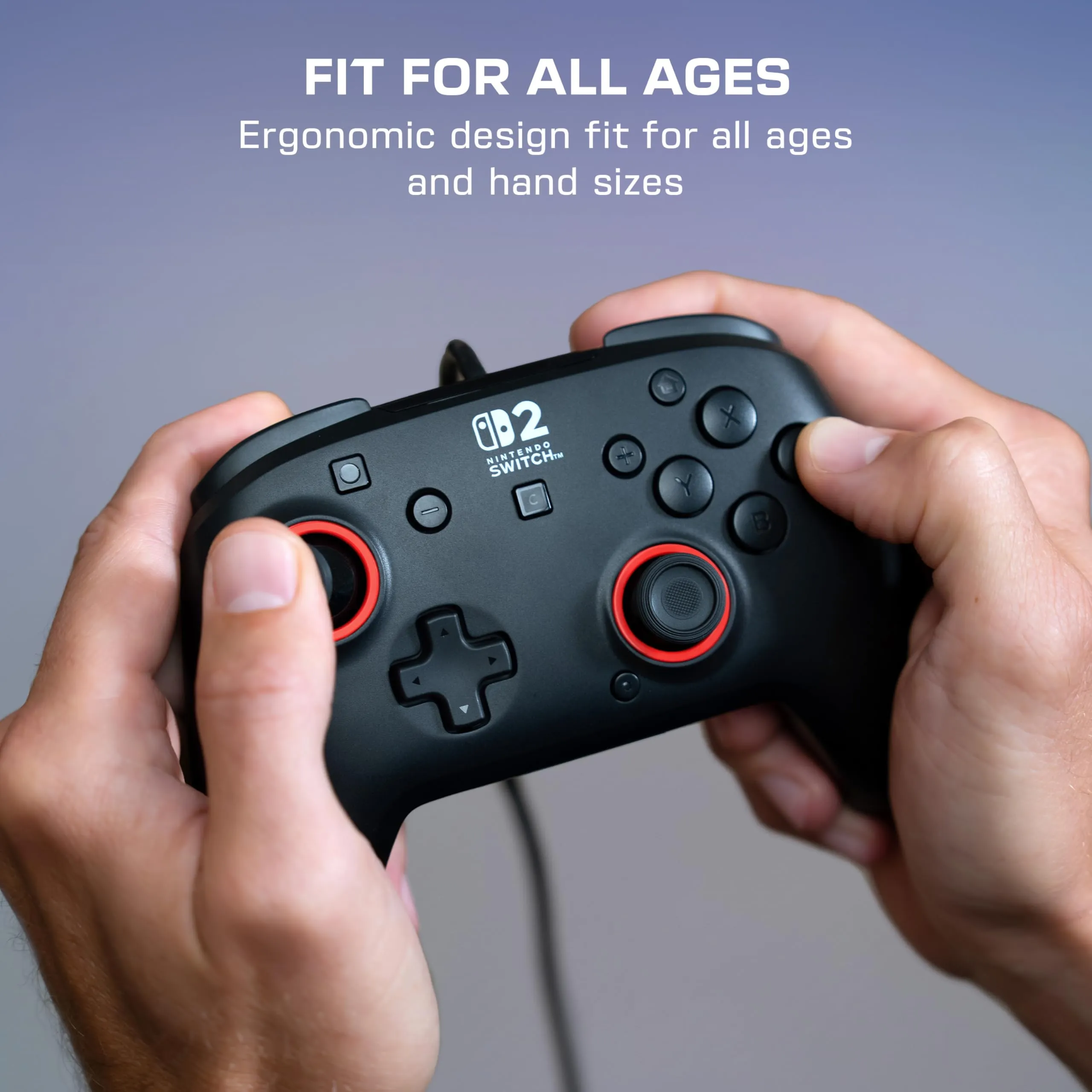 Turtle Beach Rematch Controller Cablato per Nintendo Switch, Nero - immagine 7