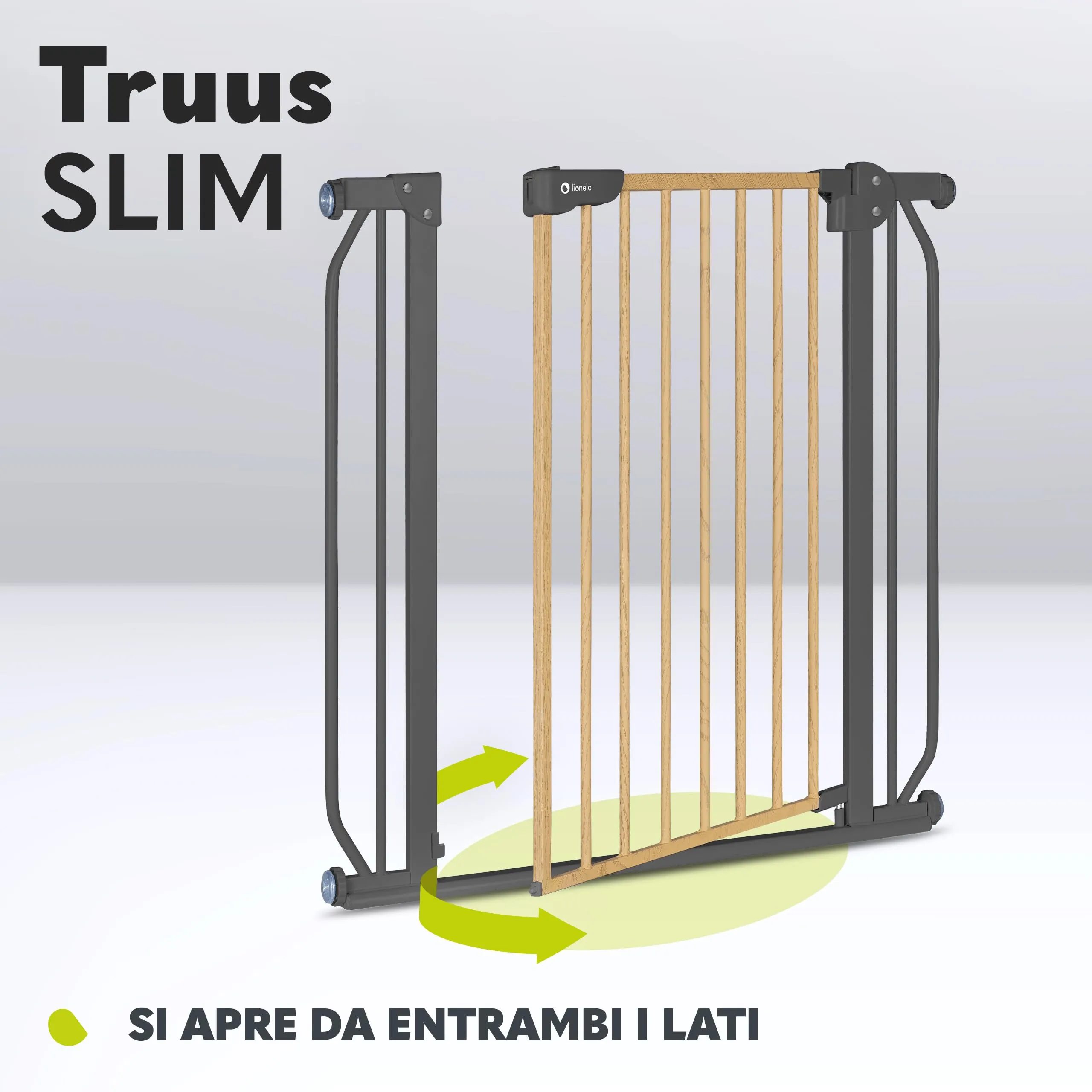 Lionelo Truus Slim Cancelletto di Sicurezza Larghezza Regolabile 75-105 cm - immagine 5