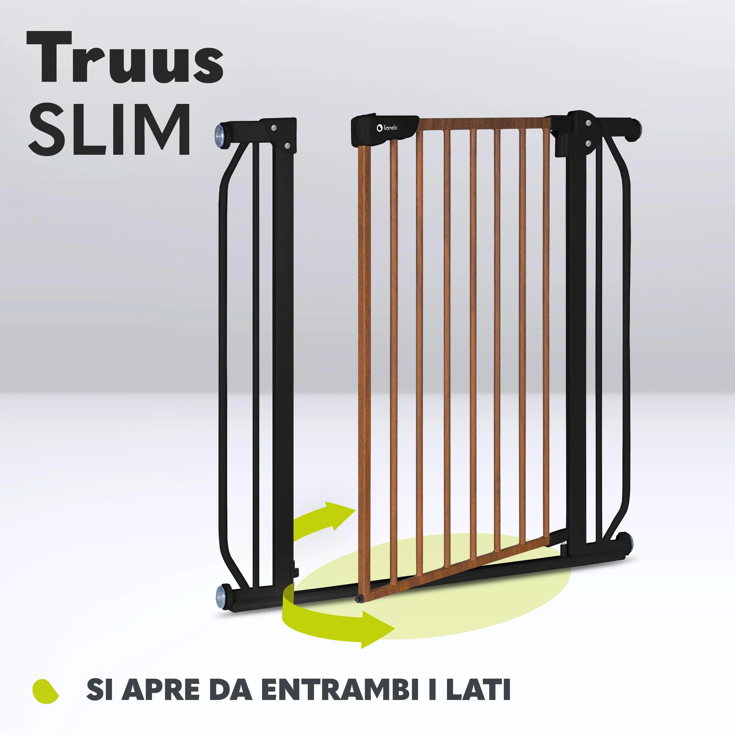 Lionelo Truus Slim Cancelletto di Sicurezza Larghezza Regolabile 75-105 cm - immagine 5