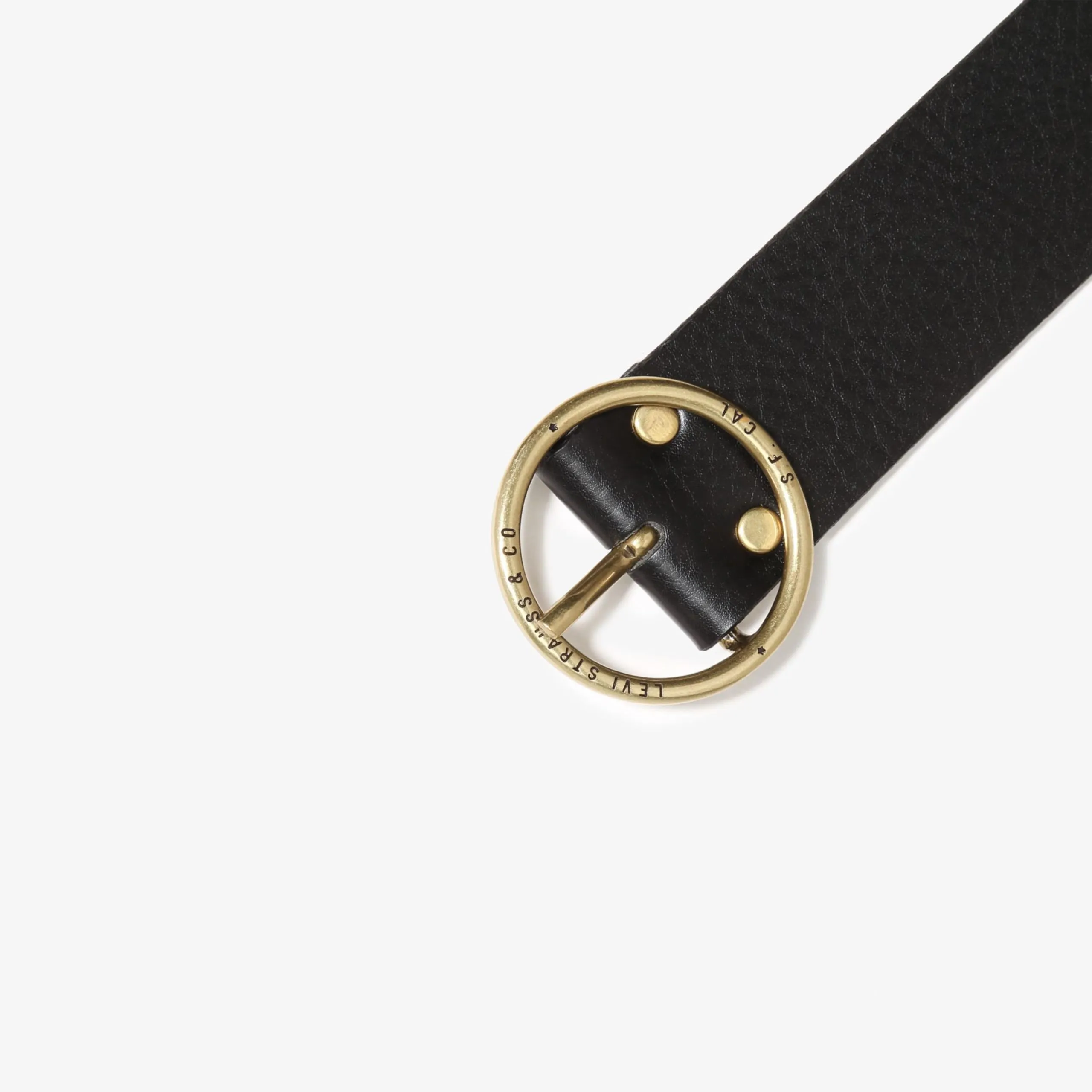 Levi's Athena Women's Belt, Regular Black, 95 - immagine 7