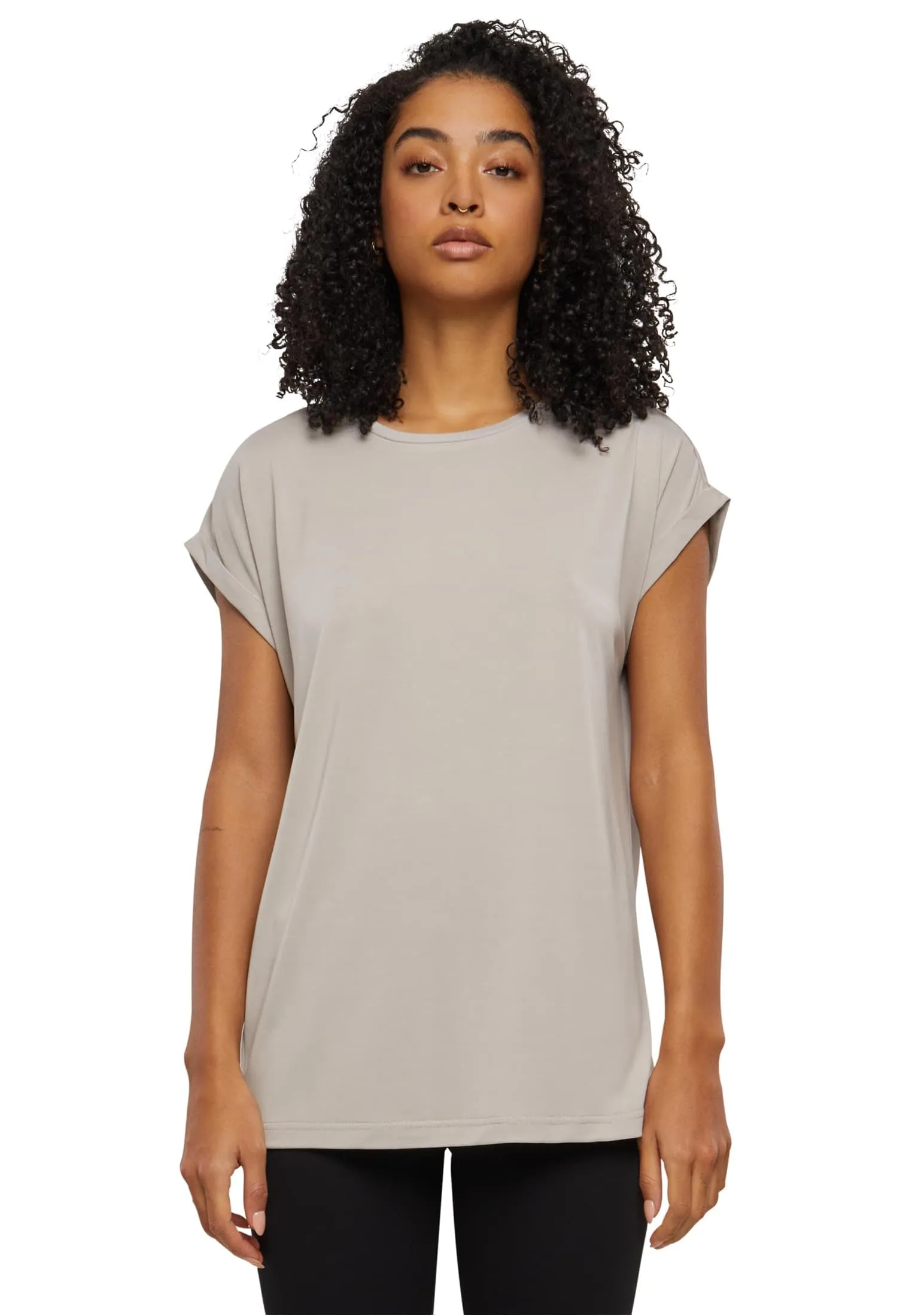 Urban Classics Modal Extended Shoulder Tee - Cloud, M - immagine 1