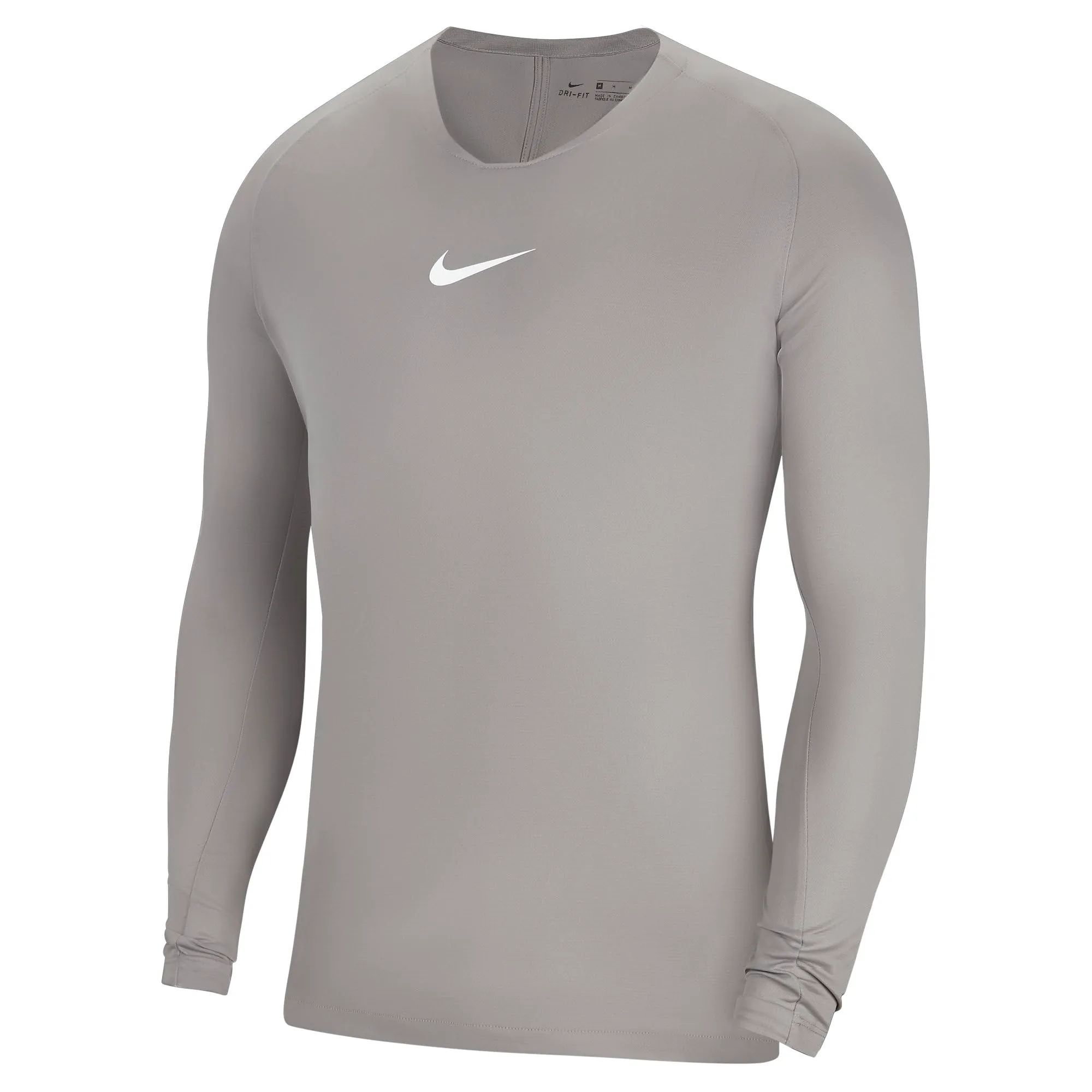 Nike Dri-Fit Park First Layer Maglia Lunga Uomo Pewter Grey/White AV2609-057 Taglia S - immagine 1