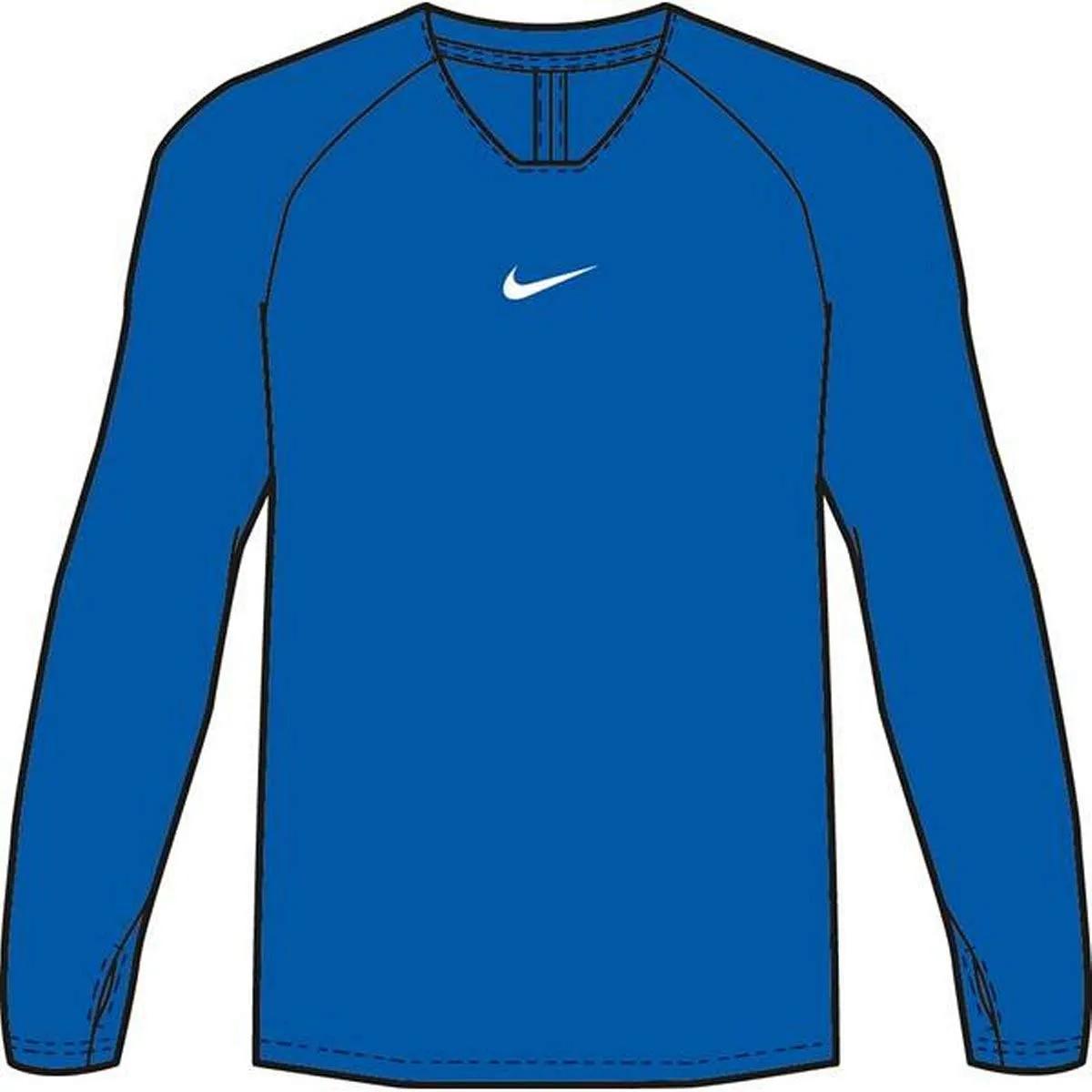 Nike Dry Park Men's Jersey, Royal Blue/White, S - immagine 4