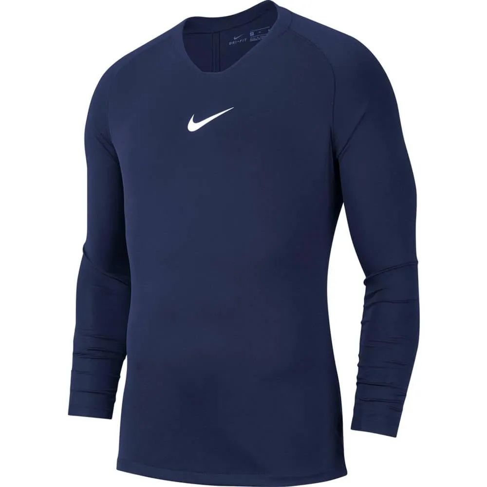 Nike Dry Firstlayer Jersey Long Sleeve, Midnight Navy/White, S - immagine 1