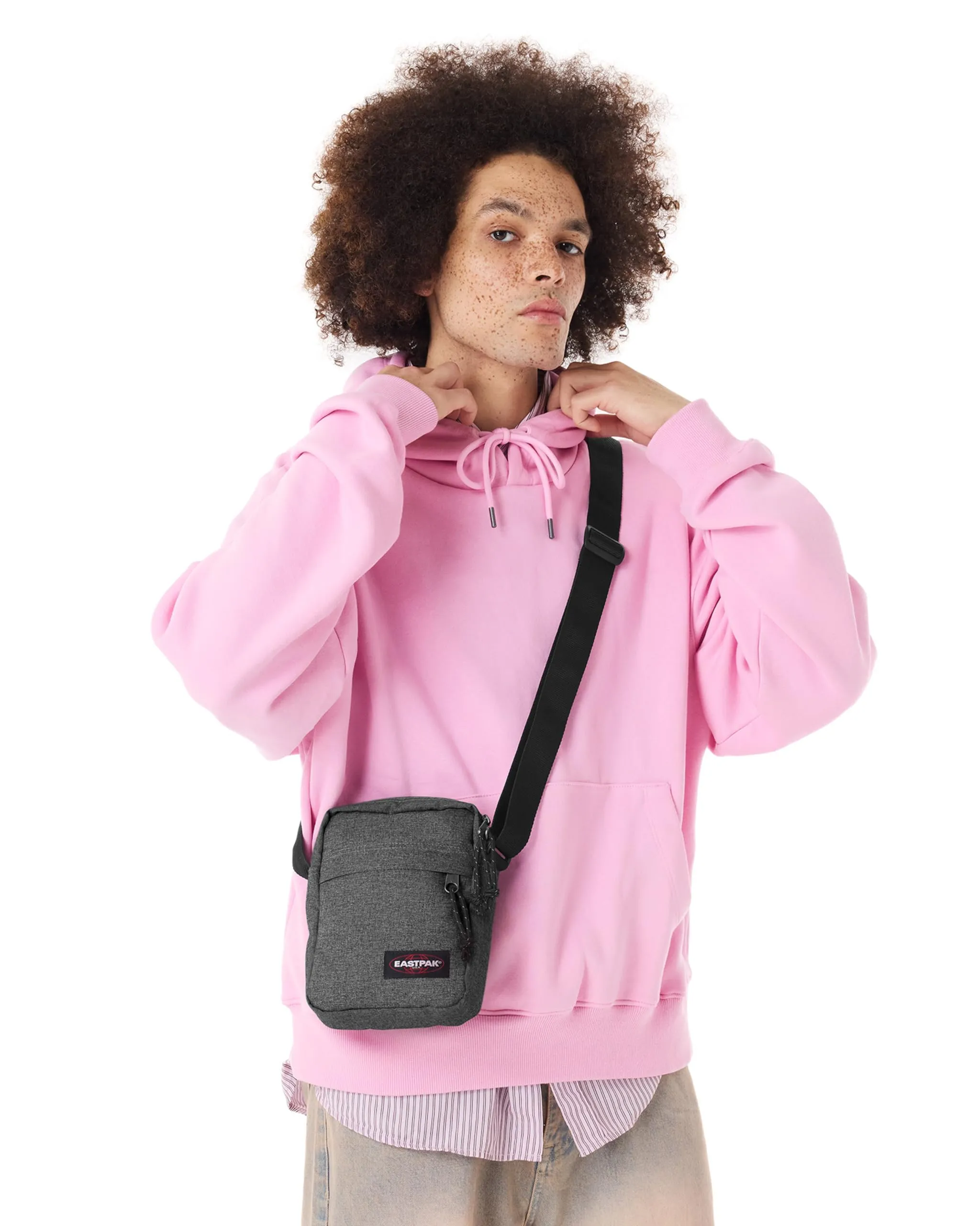 Eastpak The One Borsa a Tracolla, 2.5 L - Black Denim - immagine 2