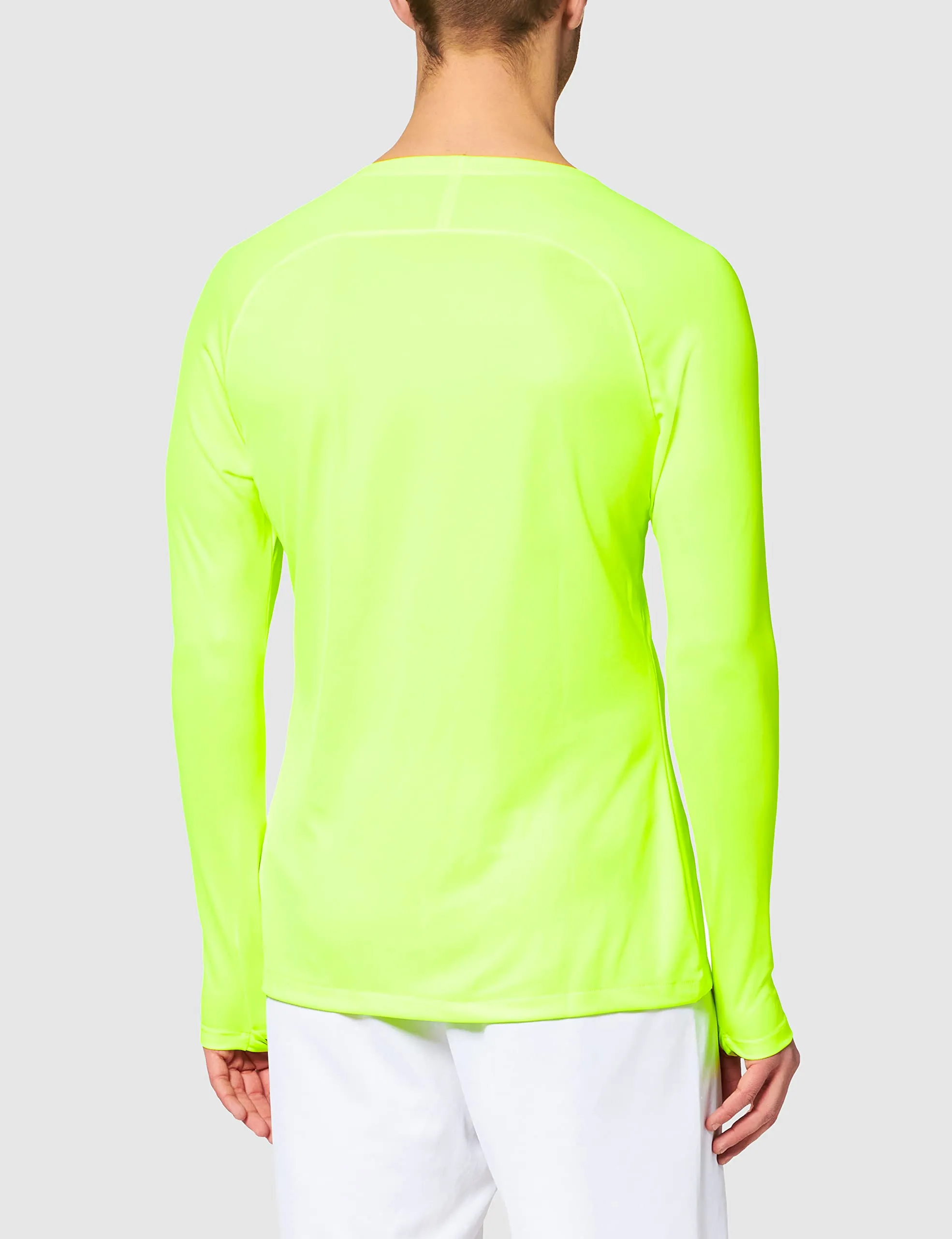 Nike Dry Park 1Stlyr Jersey LS Long Sleeve Men's Shirt, Volt/Black, XL - immagine 2