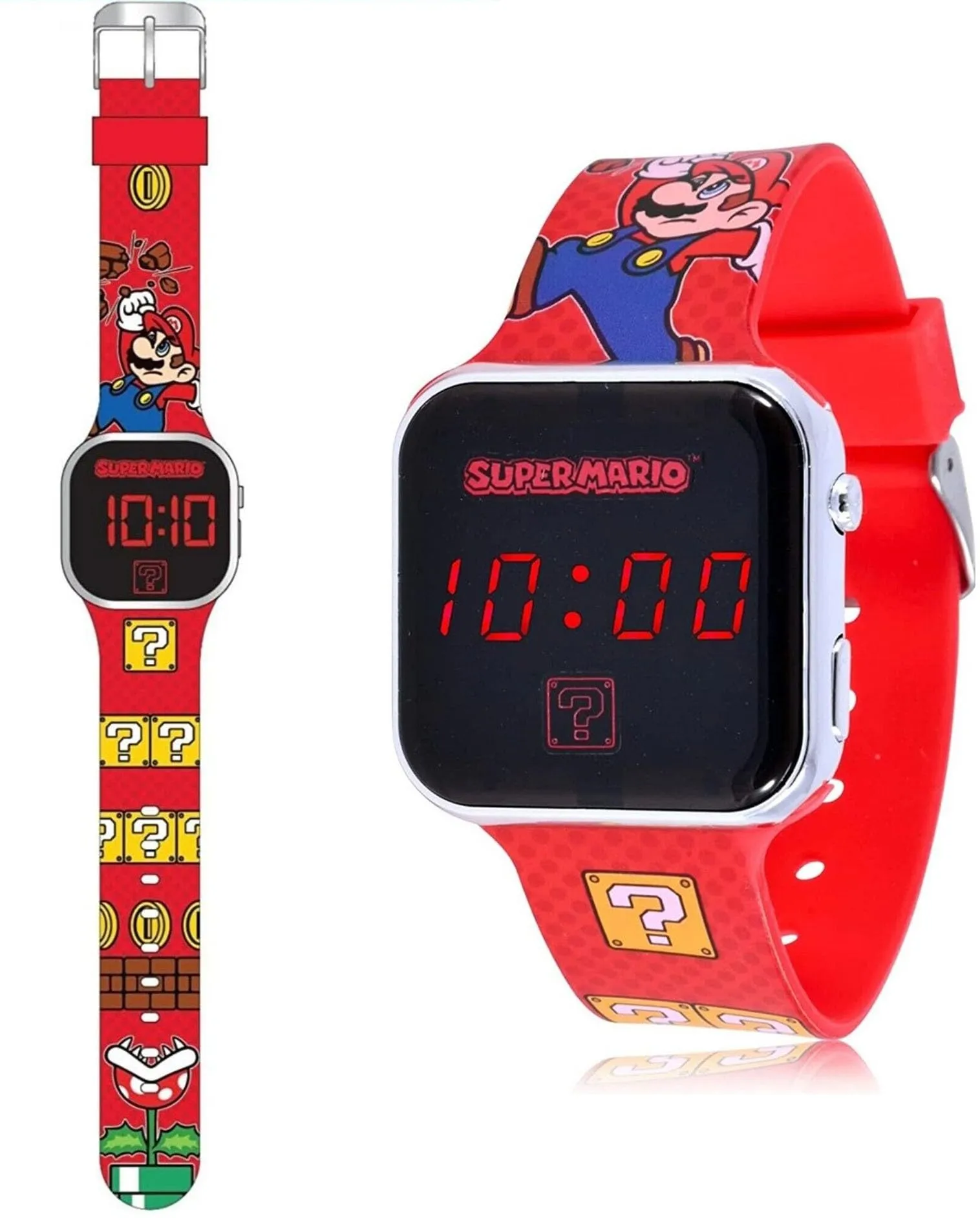 Clondo Super Mario Orologio da Polso Digitale LED per Bambino e Bambina - immagine 3