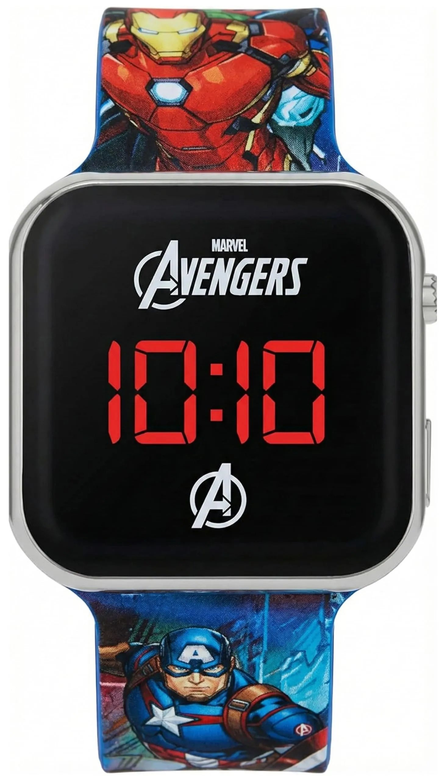 Clondo Avengers Orologio da Polso Digitale Led per Bambini, Captain America, Iron Man - immagine 1