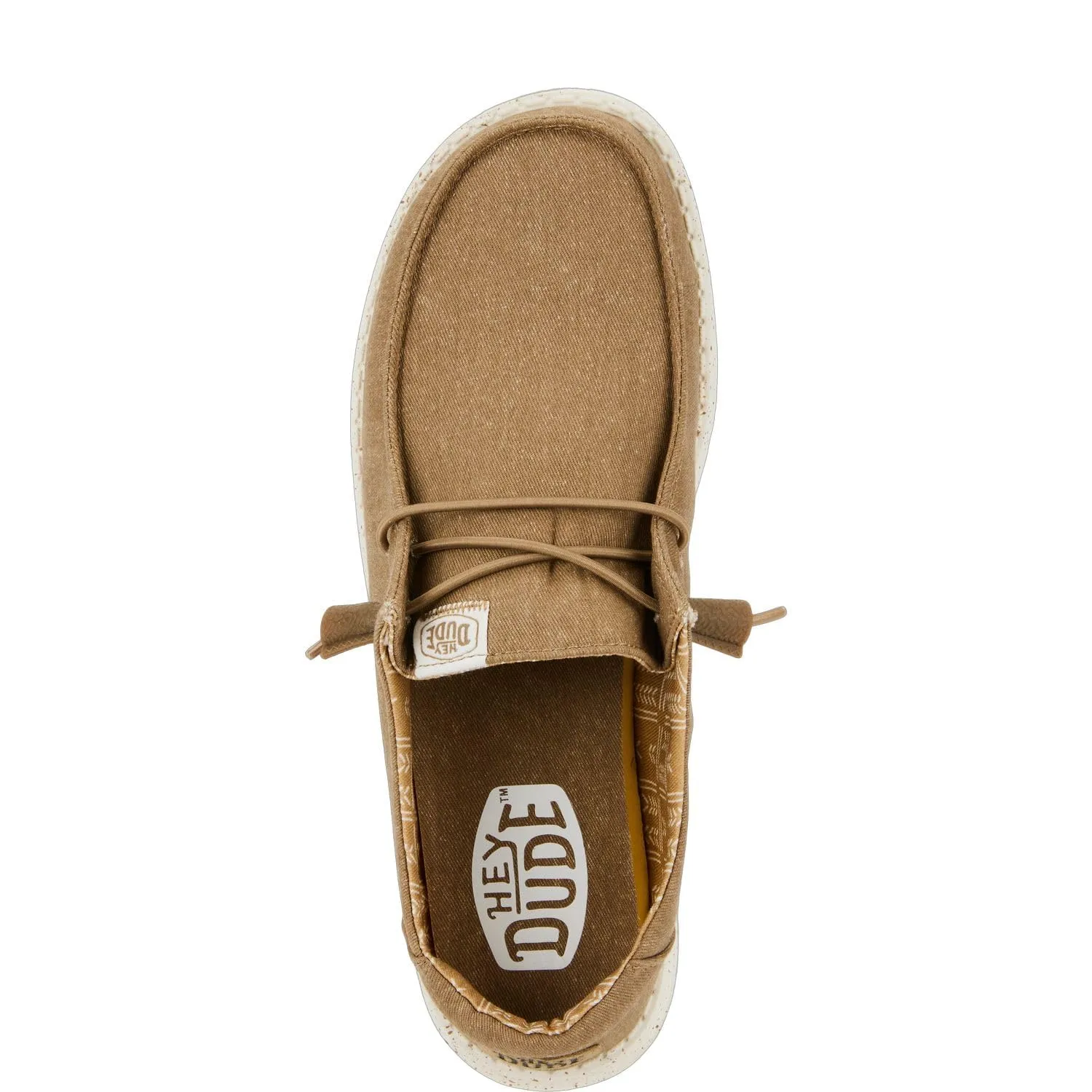 HEYDUDE Wendy Stretch Canvas Slip-On Sneakers, Taupe, 37 - immagine 6