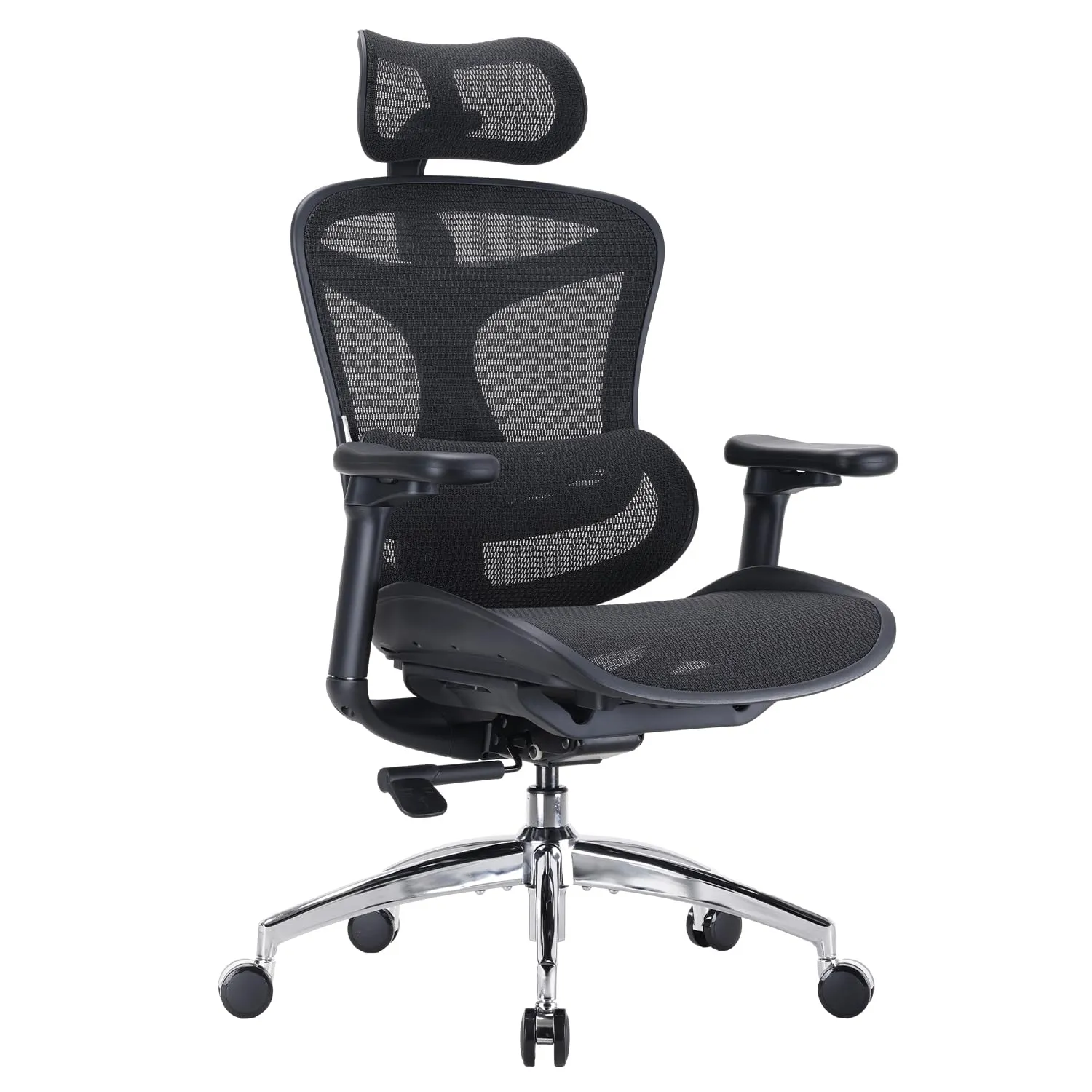 SIHOO Doro C300 Sedia Ufficio Ergonomica, Supporto Lombare Dinamico, Nero - immagine 1