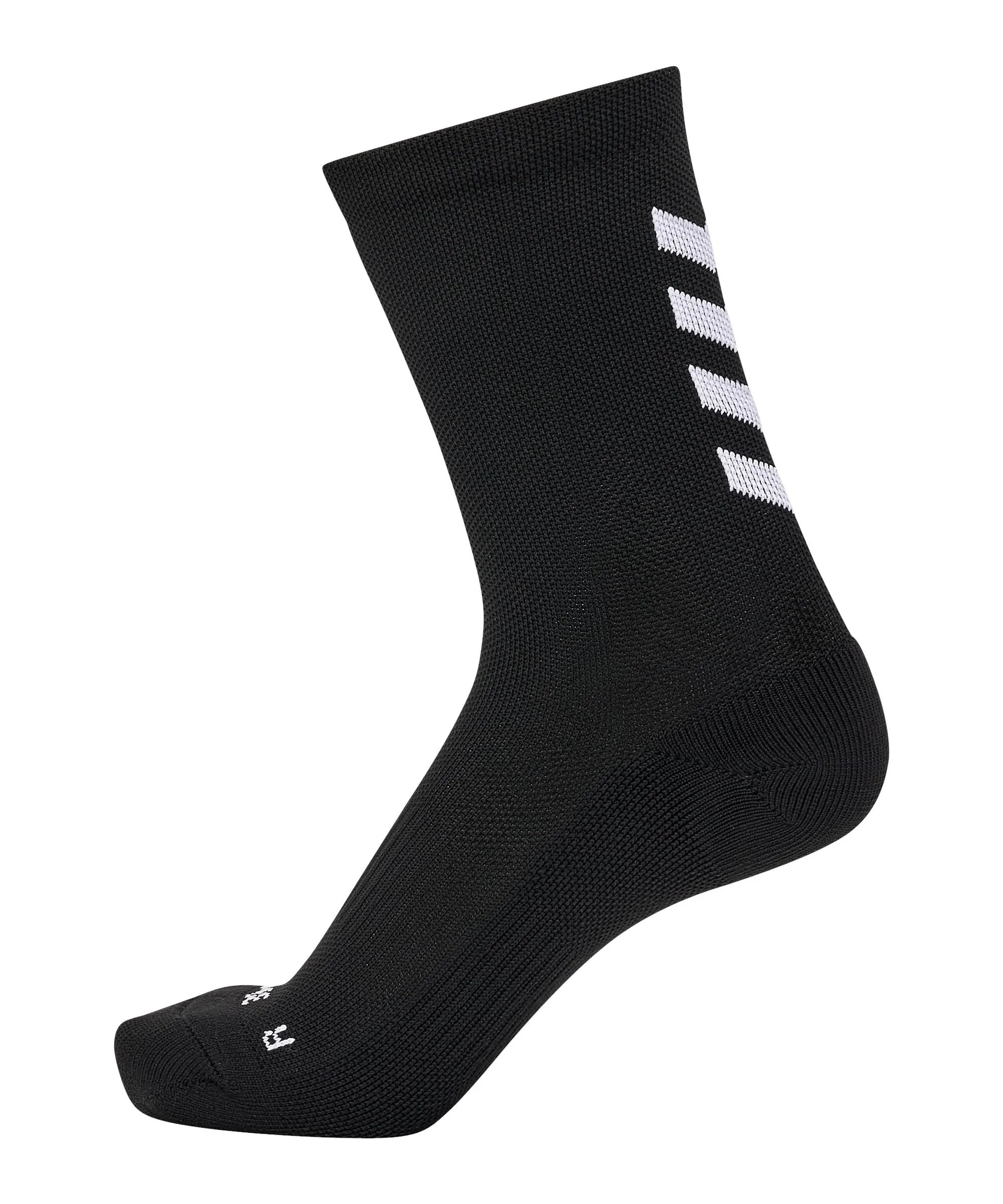 hummel Hmlessential Training Socks, Black/White, 43-46 - immagine 3