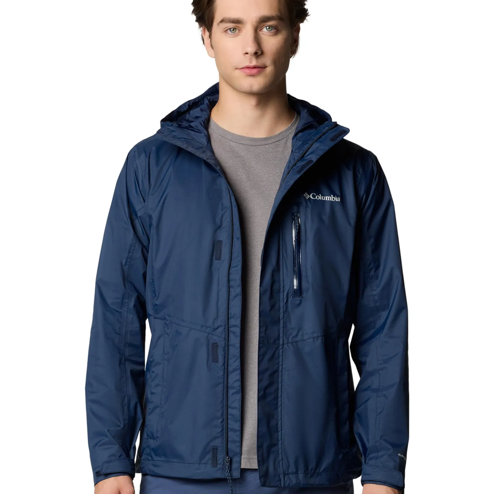 Columbia Pouring Adventure 3 Jacket, Collegiate Navy, M - immagine 9