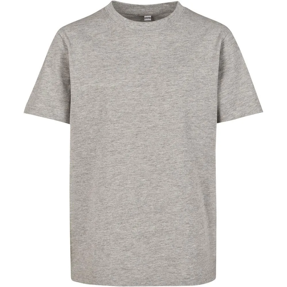 Build Your Brand Maglietta da Ragazzo, Grigio, 122-128 cm - immagine 1