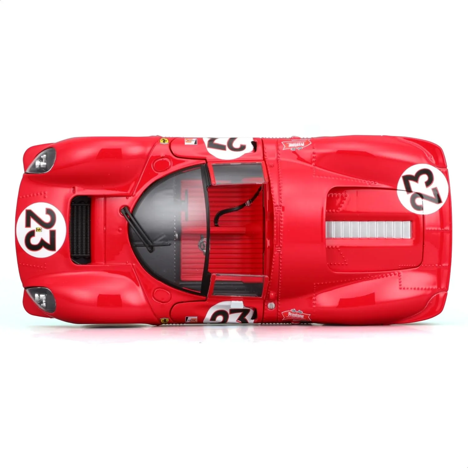 Bburago Ferrari 330 P4 Daytona 1967 Diecast Model Car 1:24 Scale - immagine 8