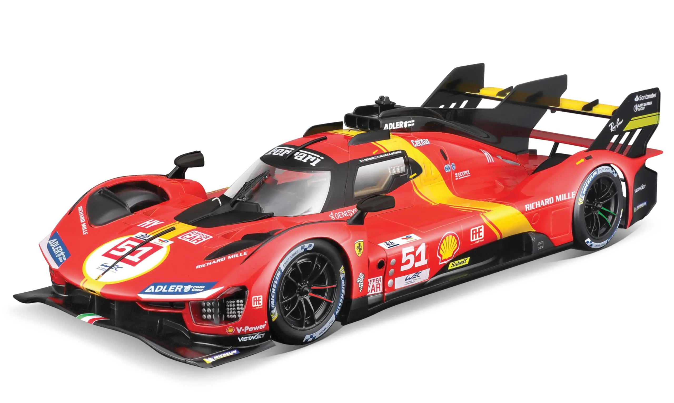 Bburago Ferrari 499P LMH Model Kit 1:24 - immagine 1