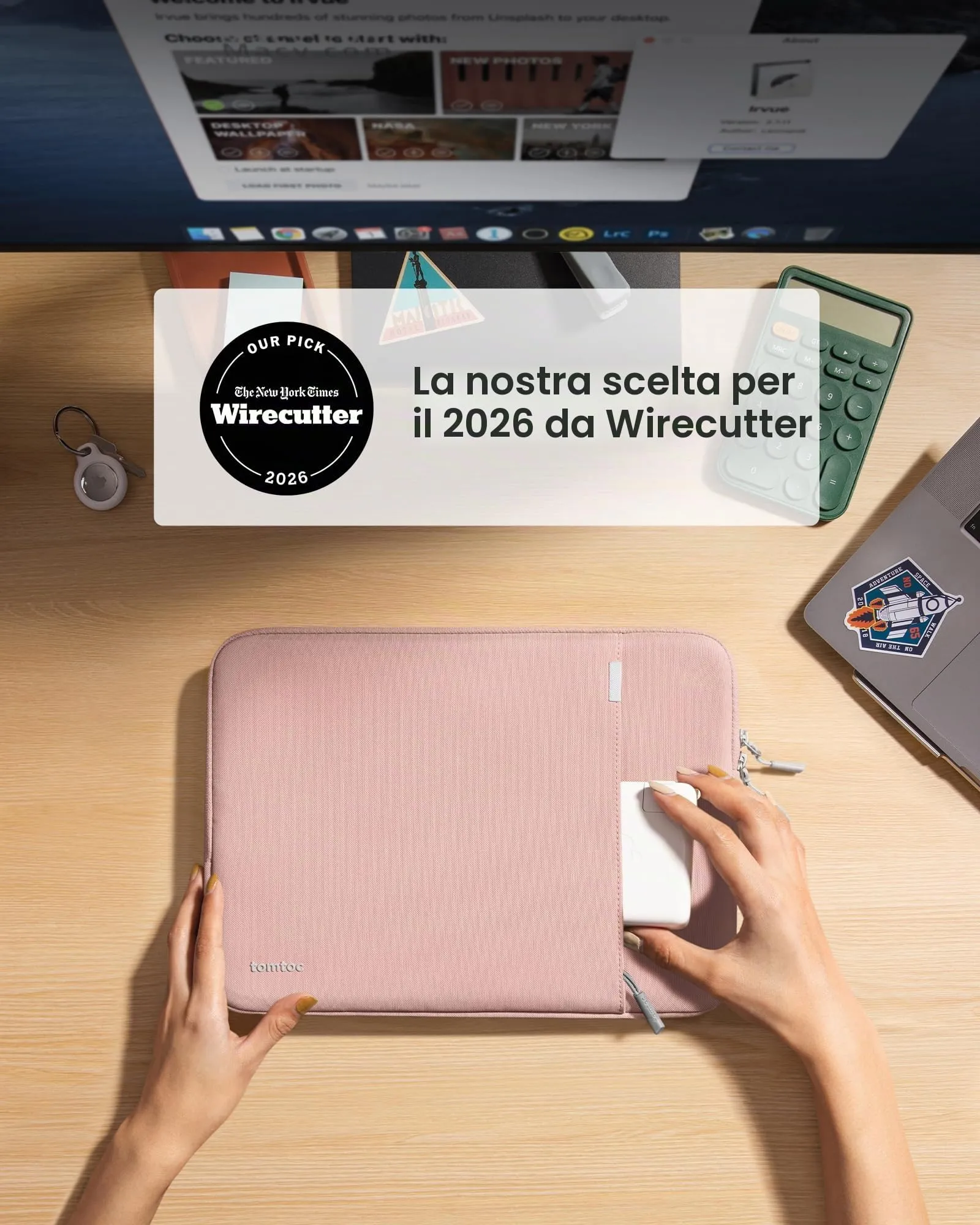 tomtoc 360° Custodia per MacBook Pro 16 Pollici M5/M4/M3/M2/M1 Pro/Max - immagine 2